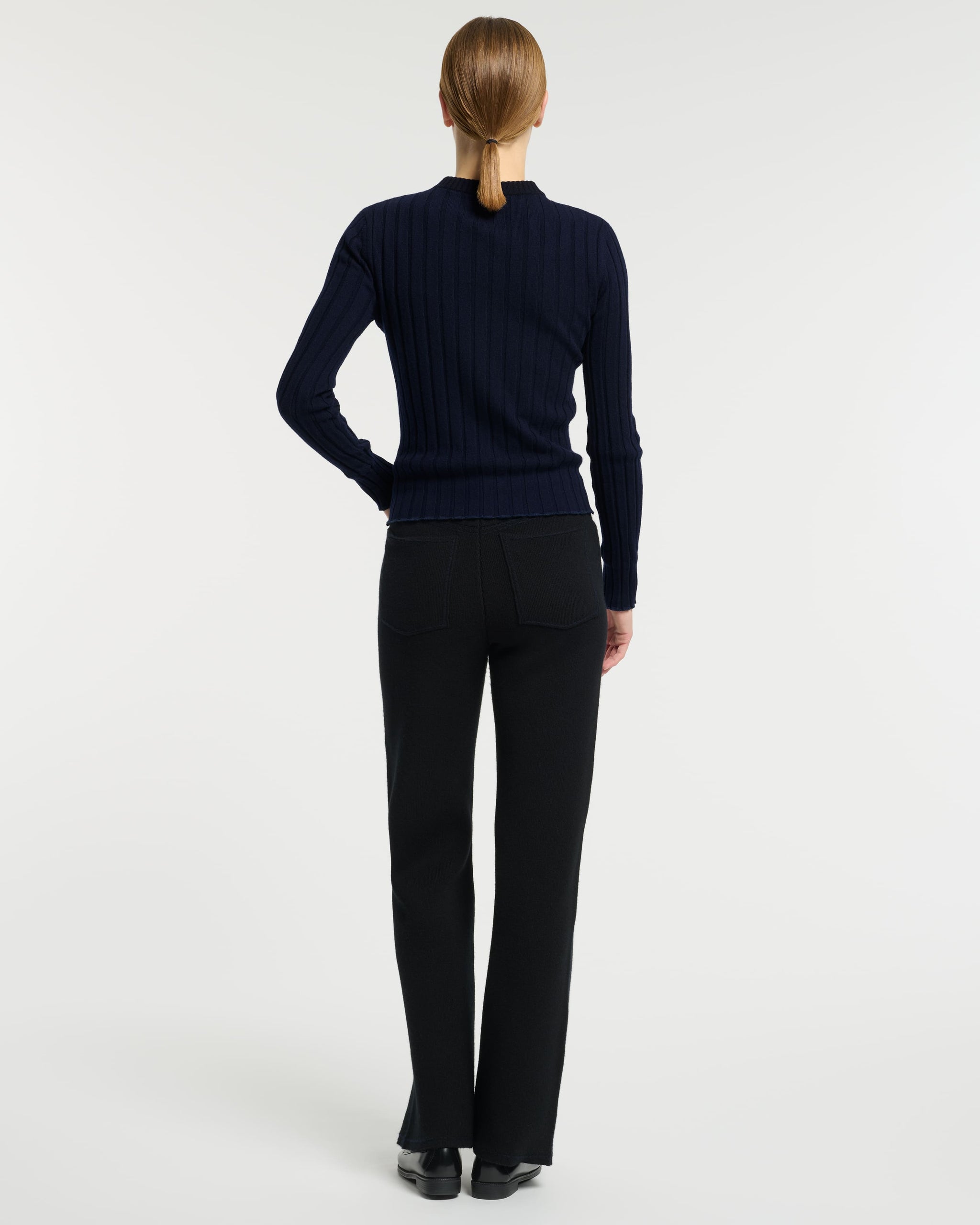 Ribbed cashmere cardigan | Barrie - Barrie