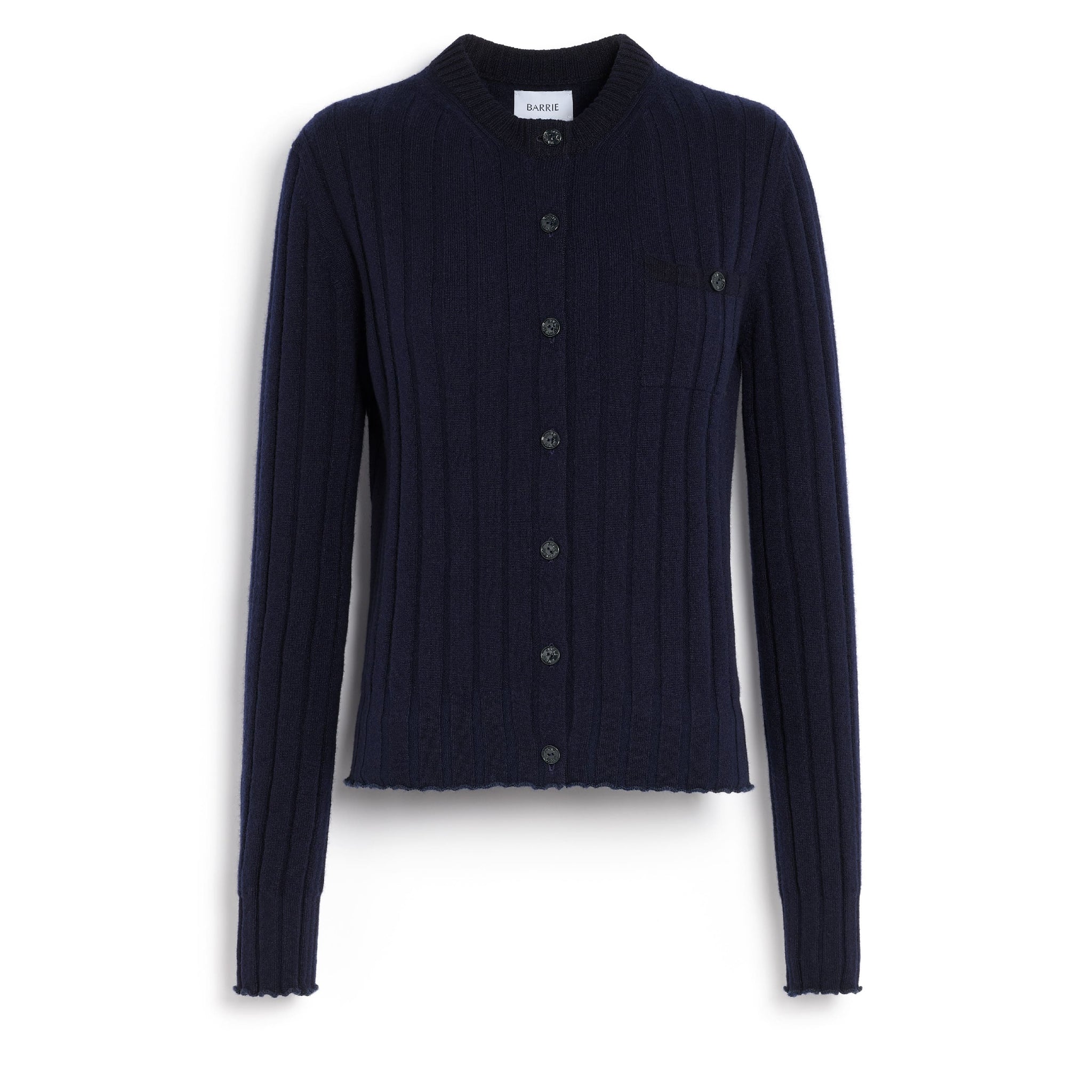 Ribbed cashmere cardigan | Barrie - Barrie