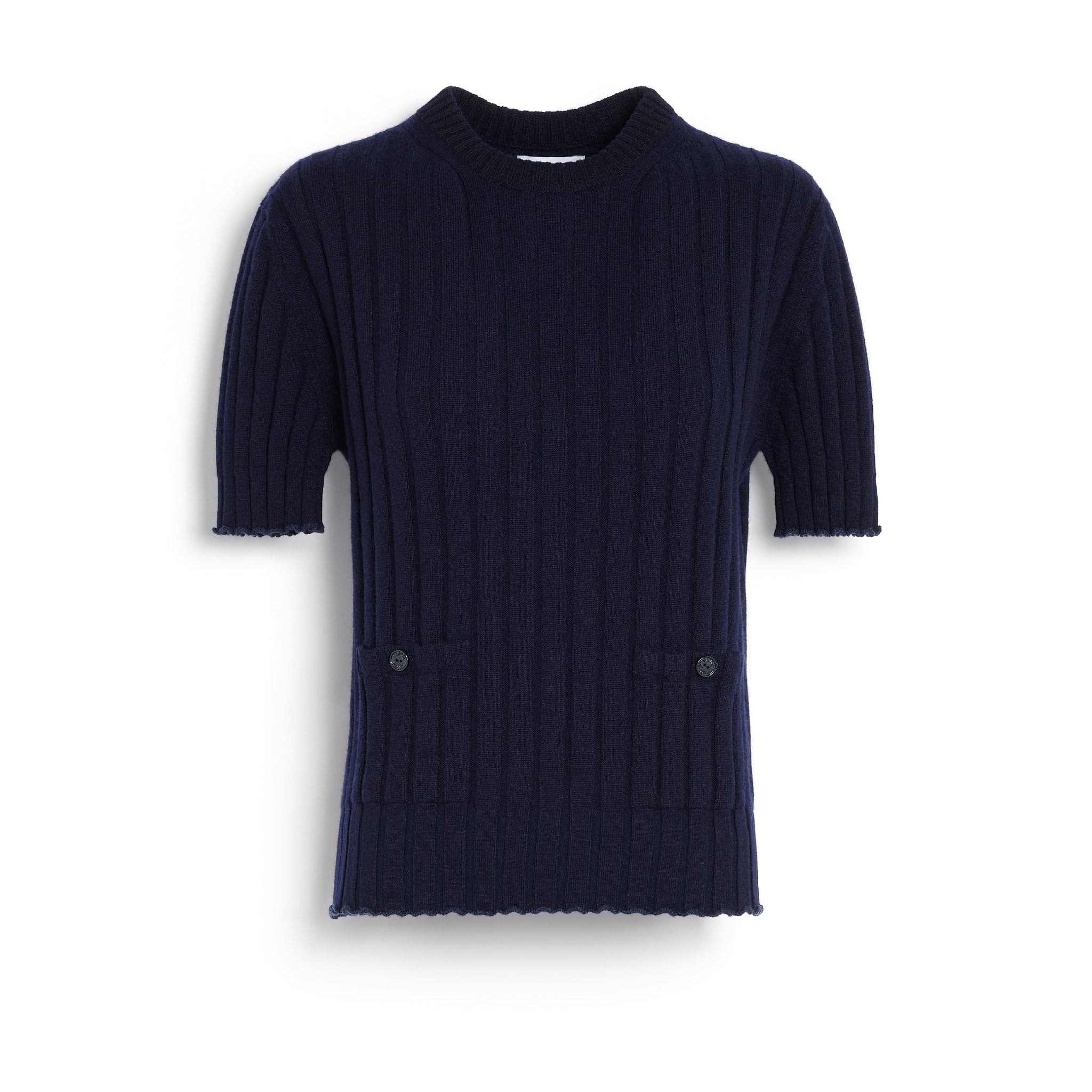 Ribbed cashmere top | Barrie - Barrie