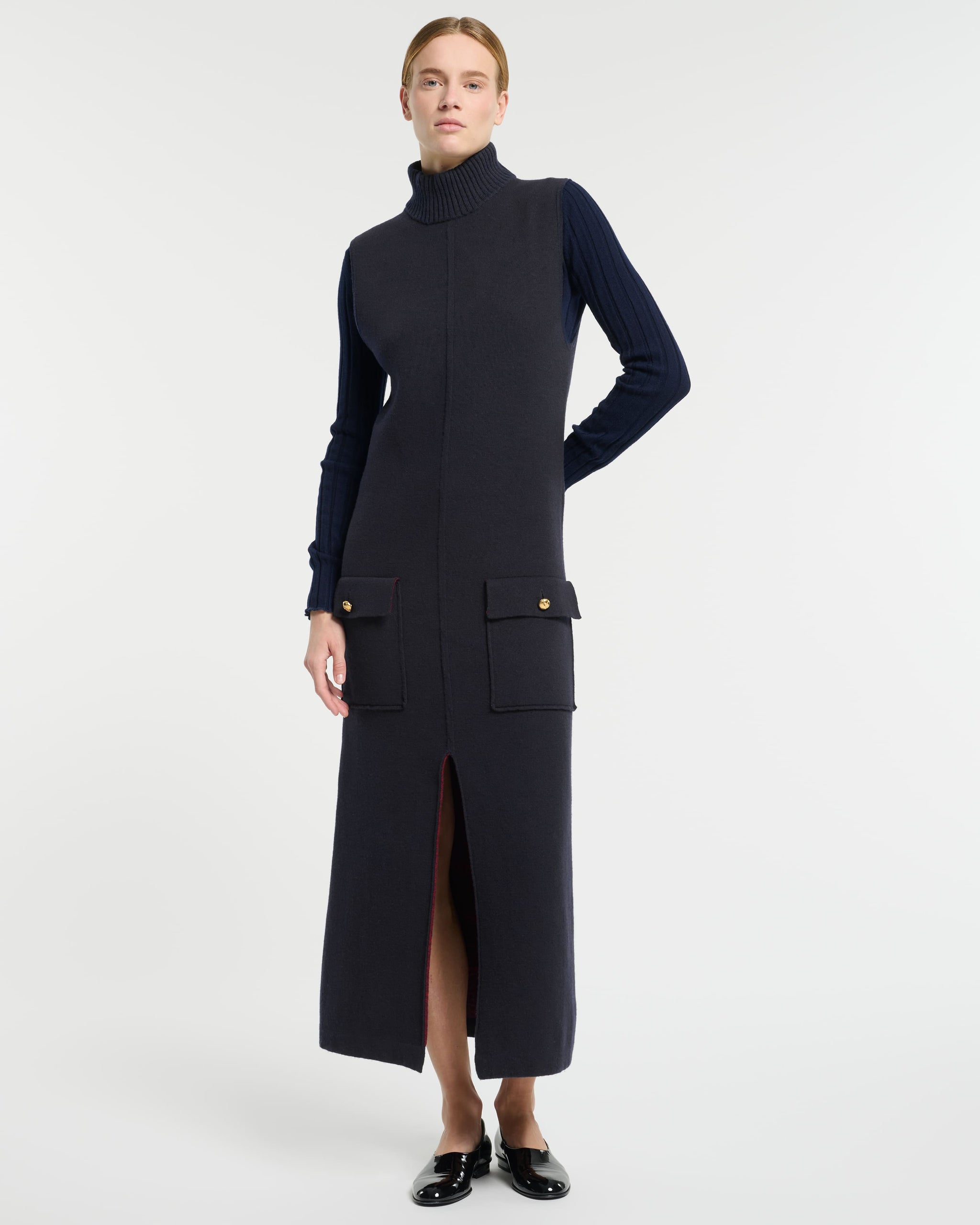 Long cashmere dress | Barrie - Barrie