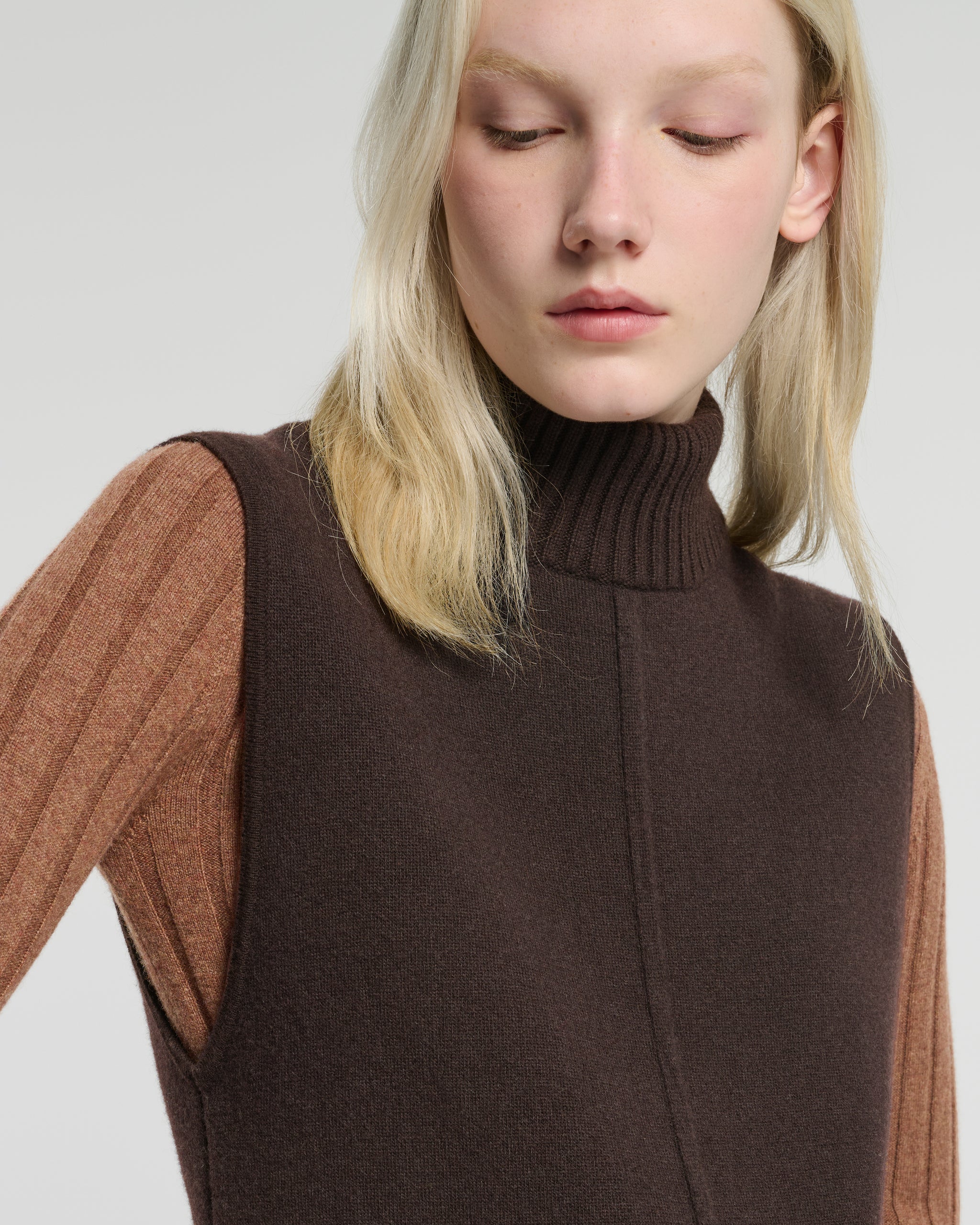 Long cashmere dress | Barrie - Barrie