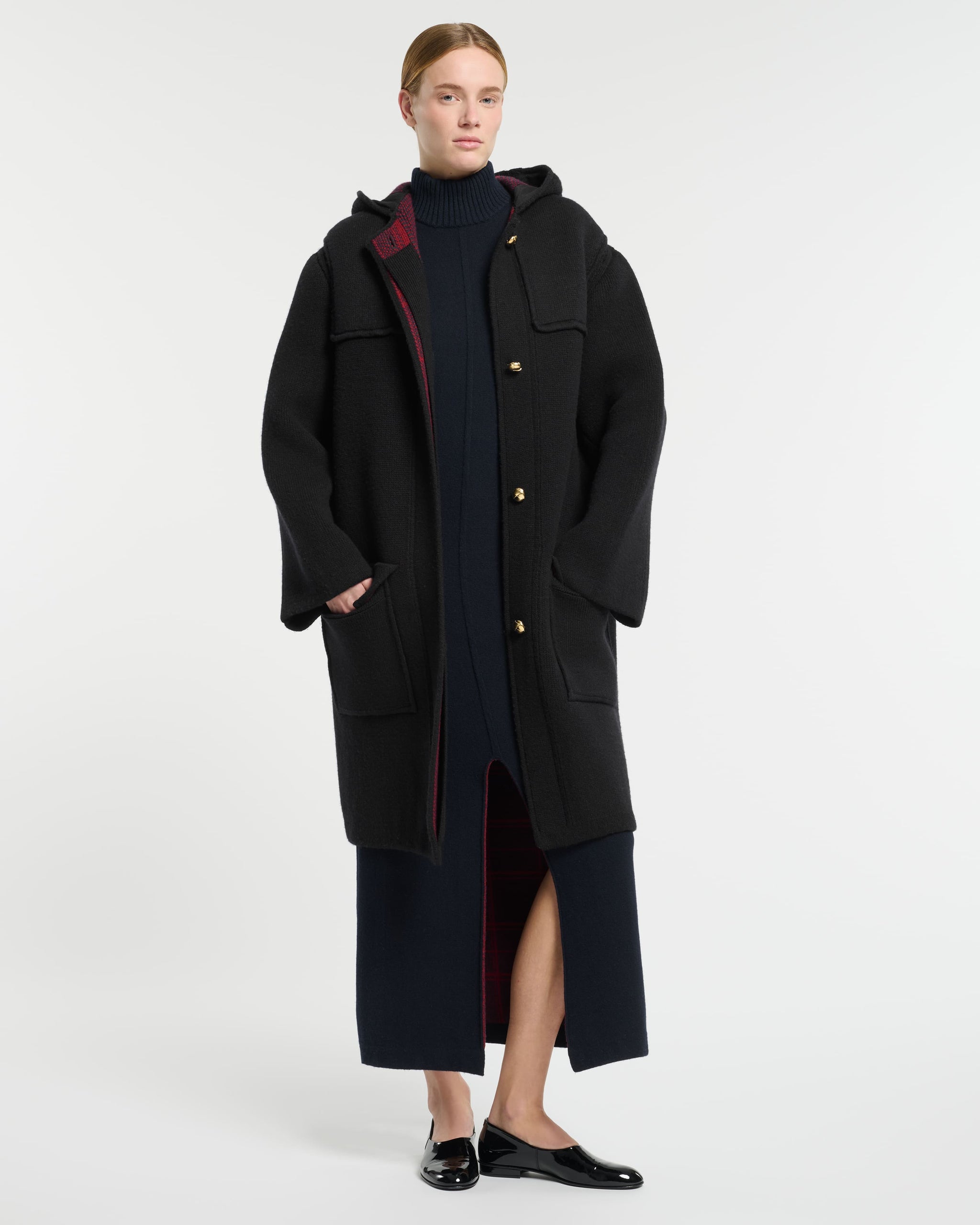 울 & 캐시미어 더플코트 | Barrie - Barrie