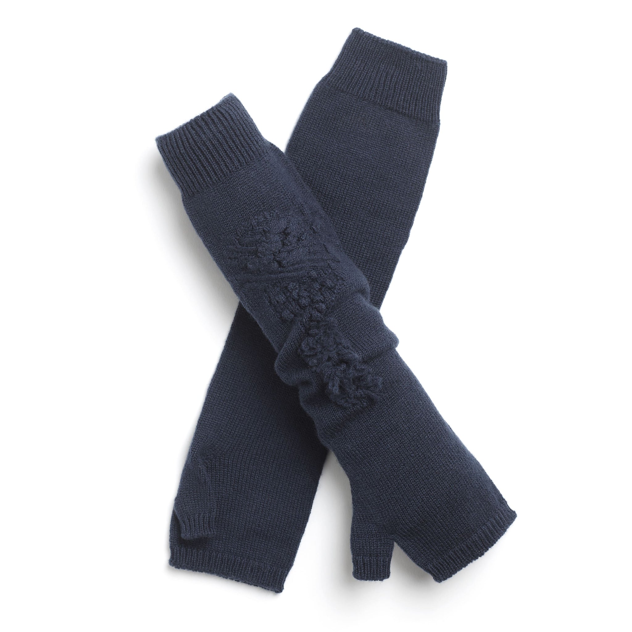 Cashmere fingerless gloves | Barrie - Barrie