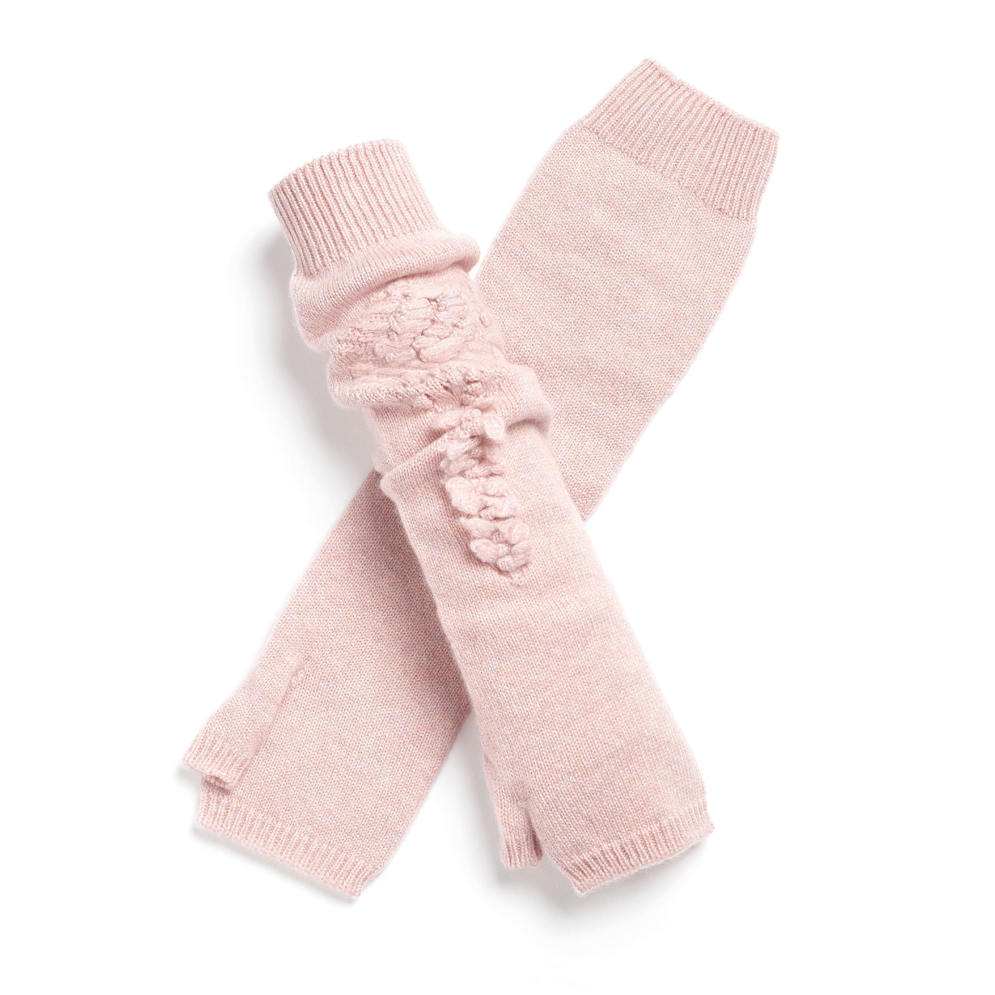 Cashmere fingerless gloves | Barrie - Barrie