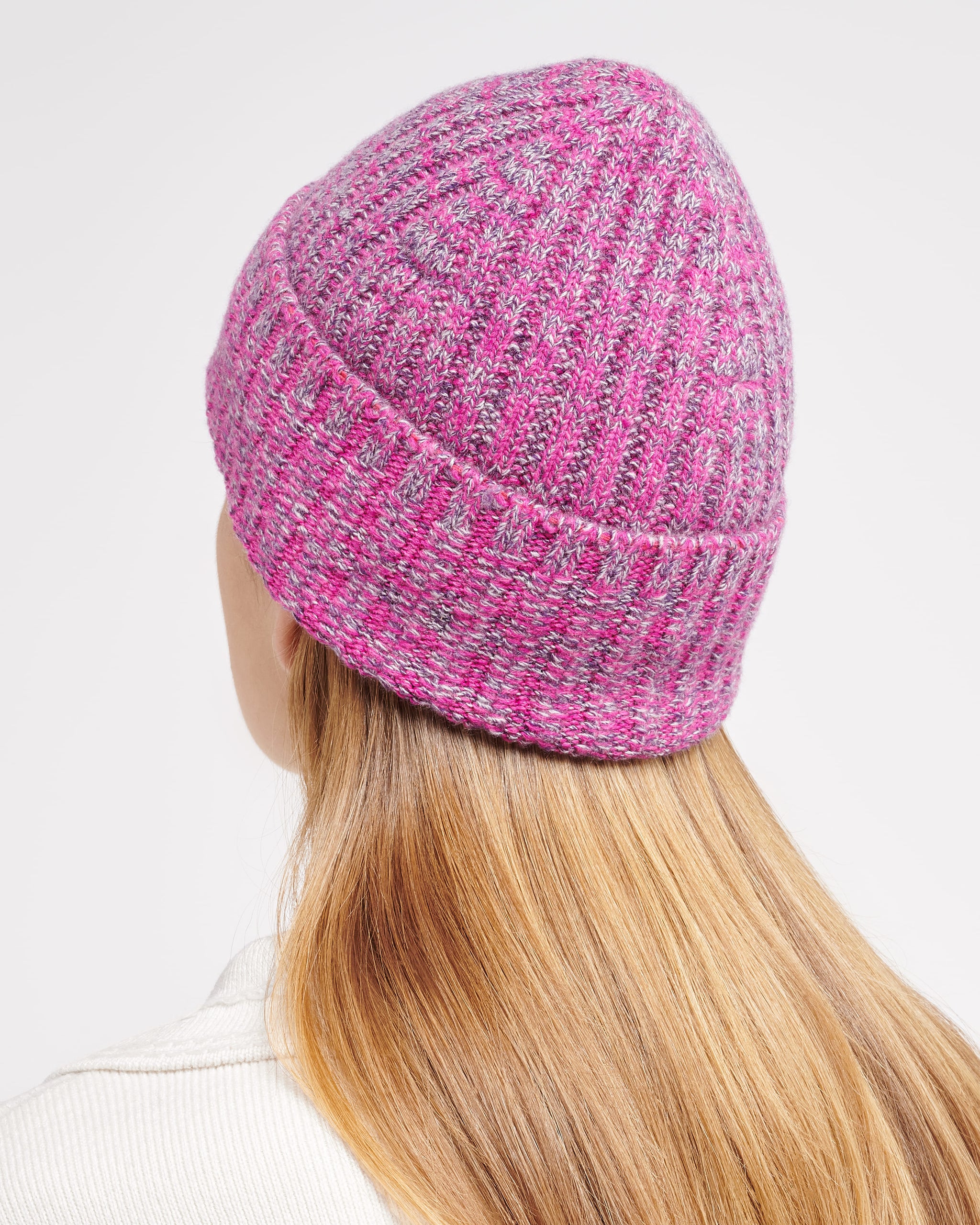 Mottled cashmere beanie | Barrie - Barrie