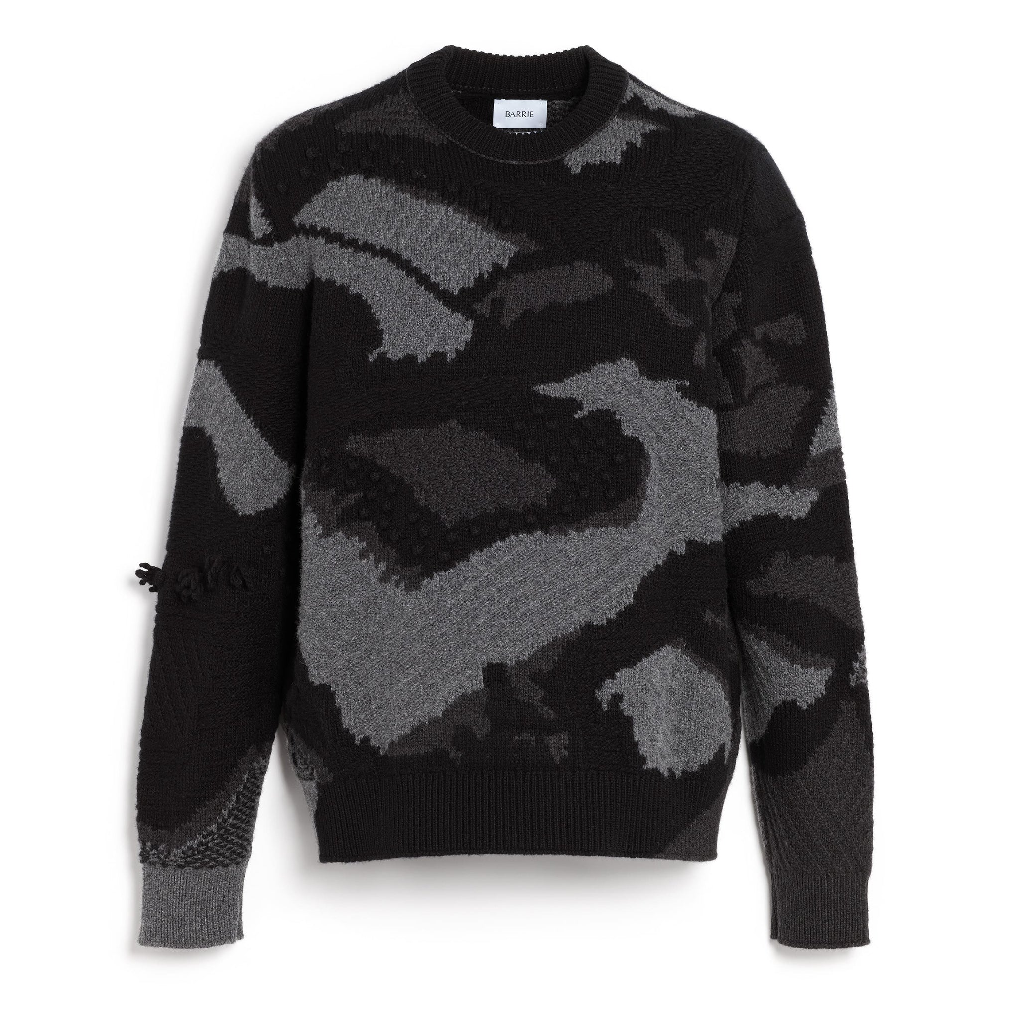 Pull en cachemire à motif paysage | Barrie - Barrie