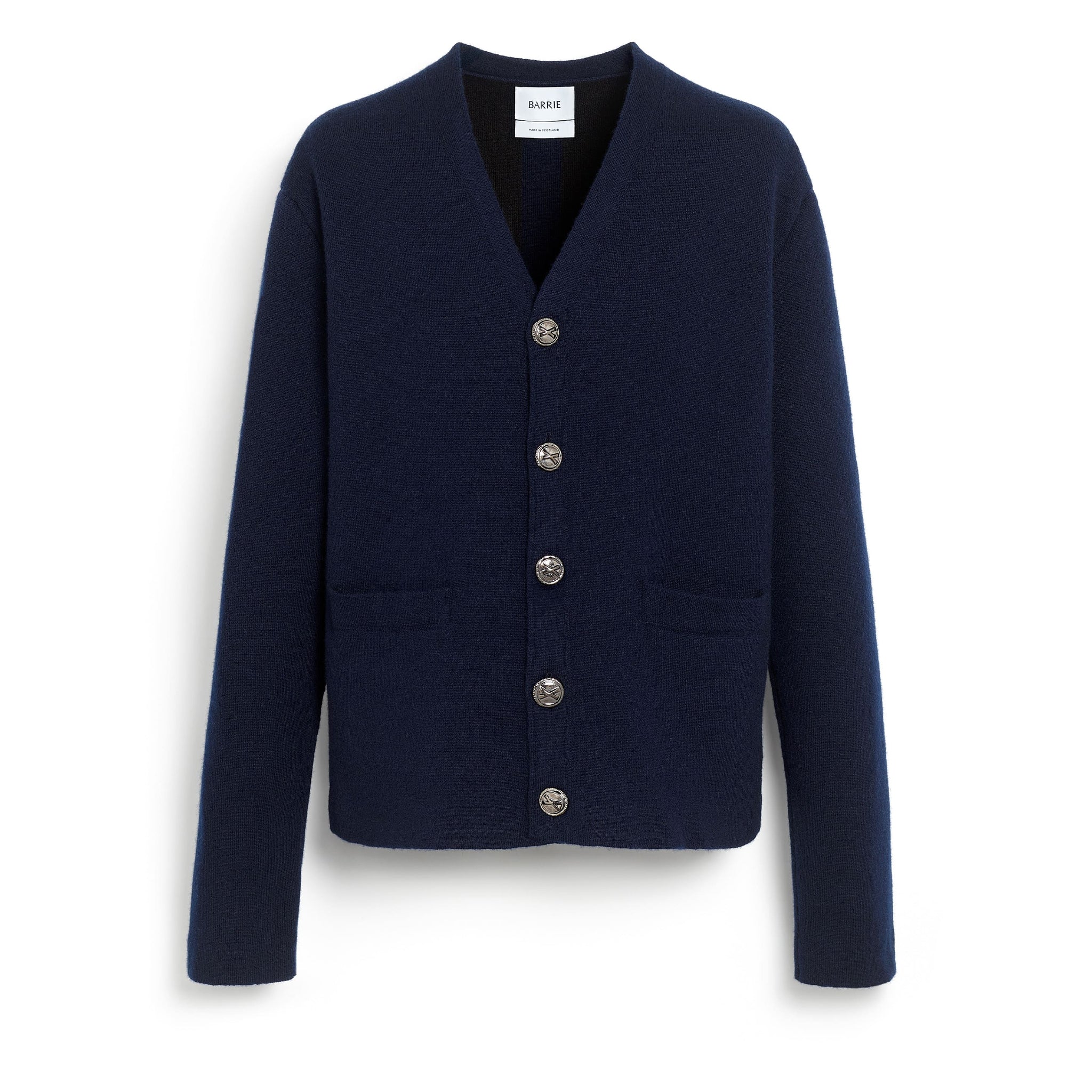 캐시미어 & 울 V 넥 카디건 | Barrie - Barrie