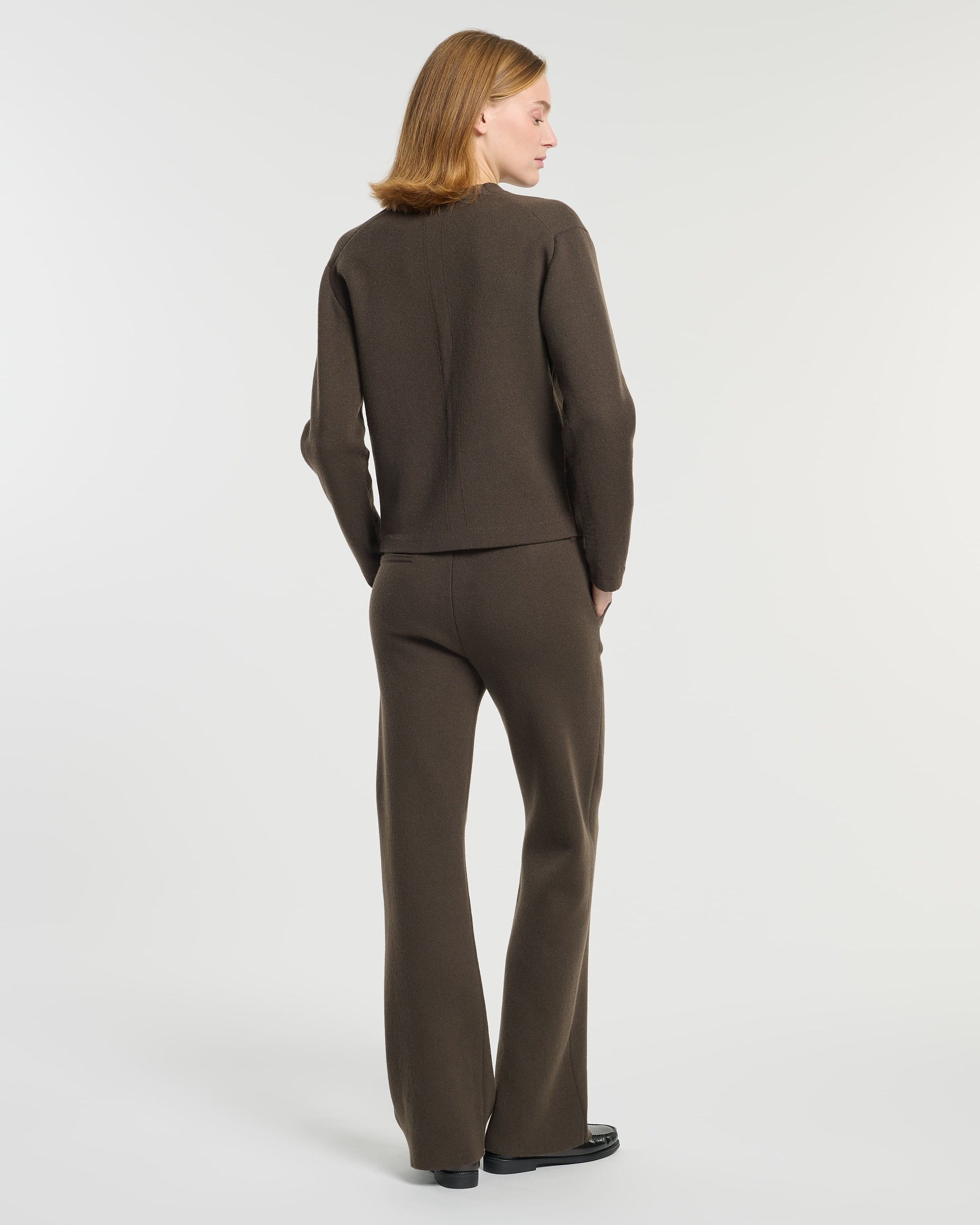 캐시미어 & 울 V 넥 카디건 | Barrie - Barrie