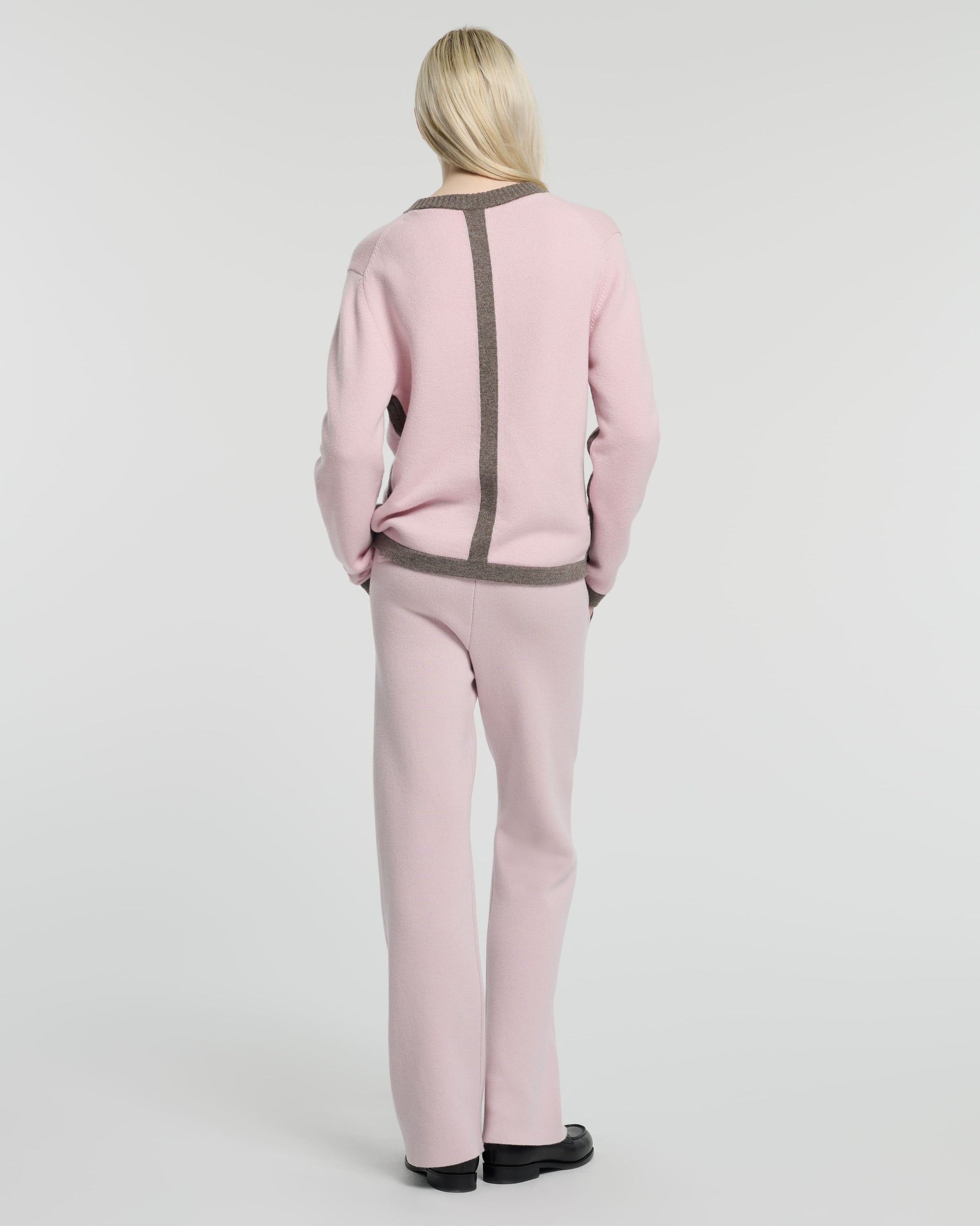 Cashmere round-neck jumper | Barrie - Barrie