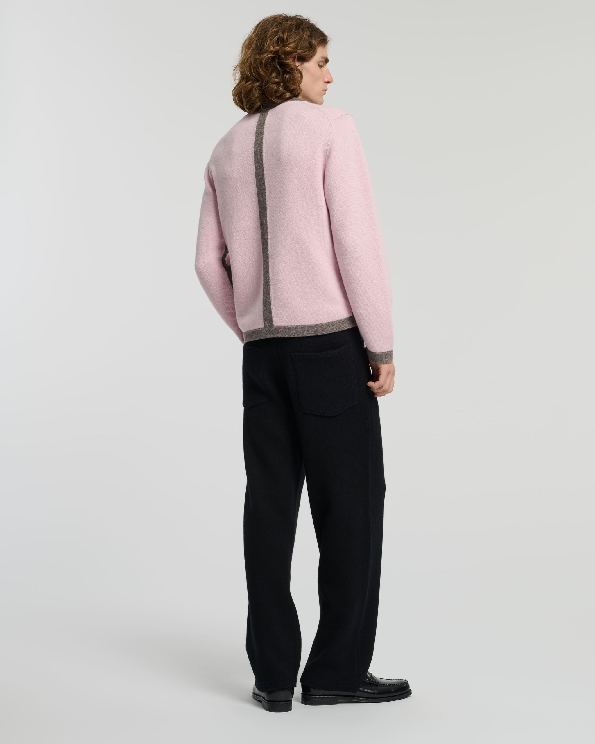 Cashmere round-neck jumper | Barrie - Barrie