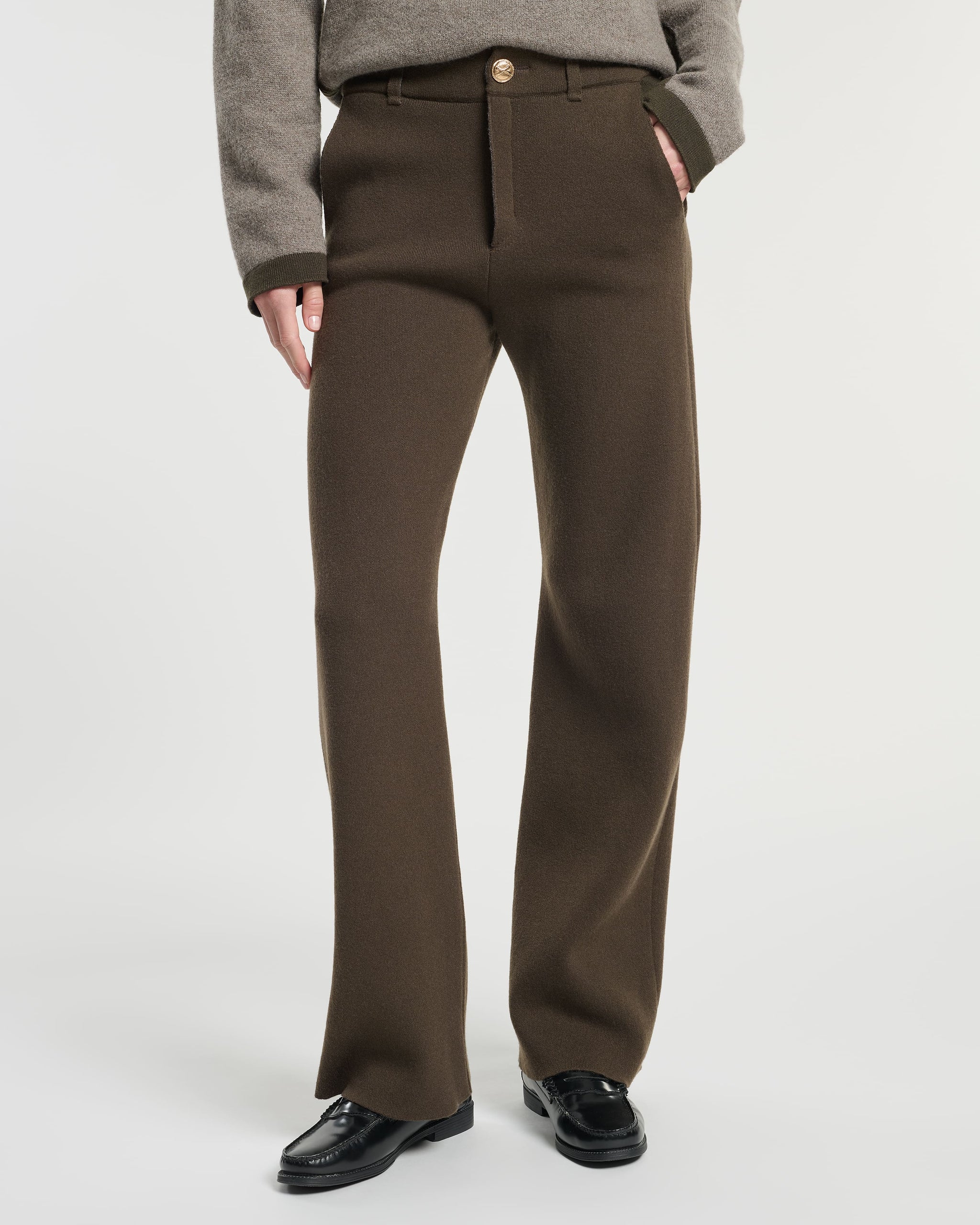 Chunky cashmere trousers | Barrie - Barrie