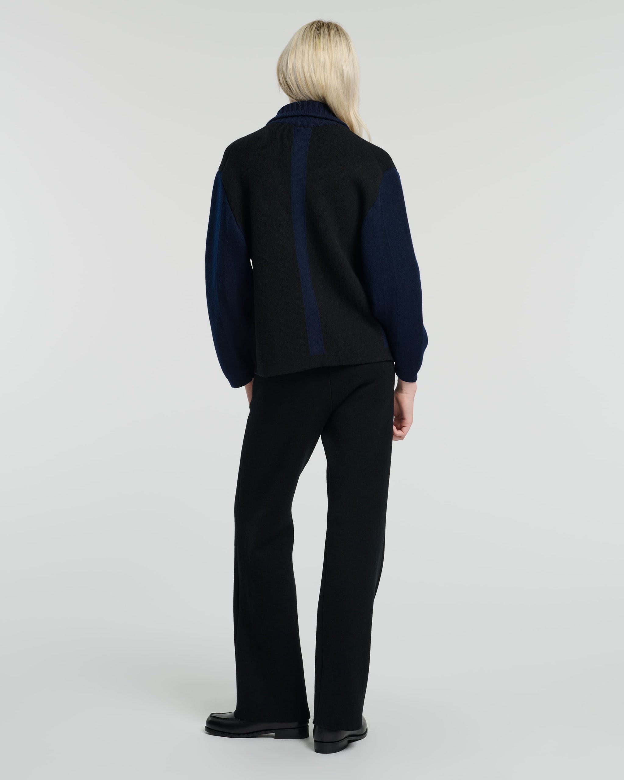 캐시미어 & 울 트롱프뢰유 재킷 | Barrie - Barrie