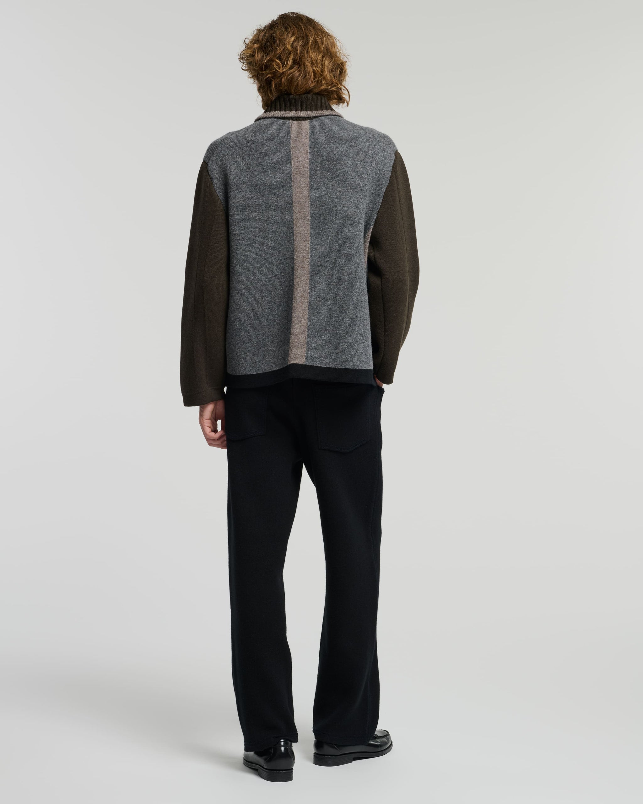 캐시미어 & 울 트롱프뢰유 재킷 | Barrie - Barrie