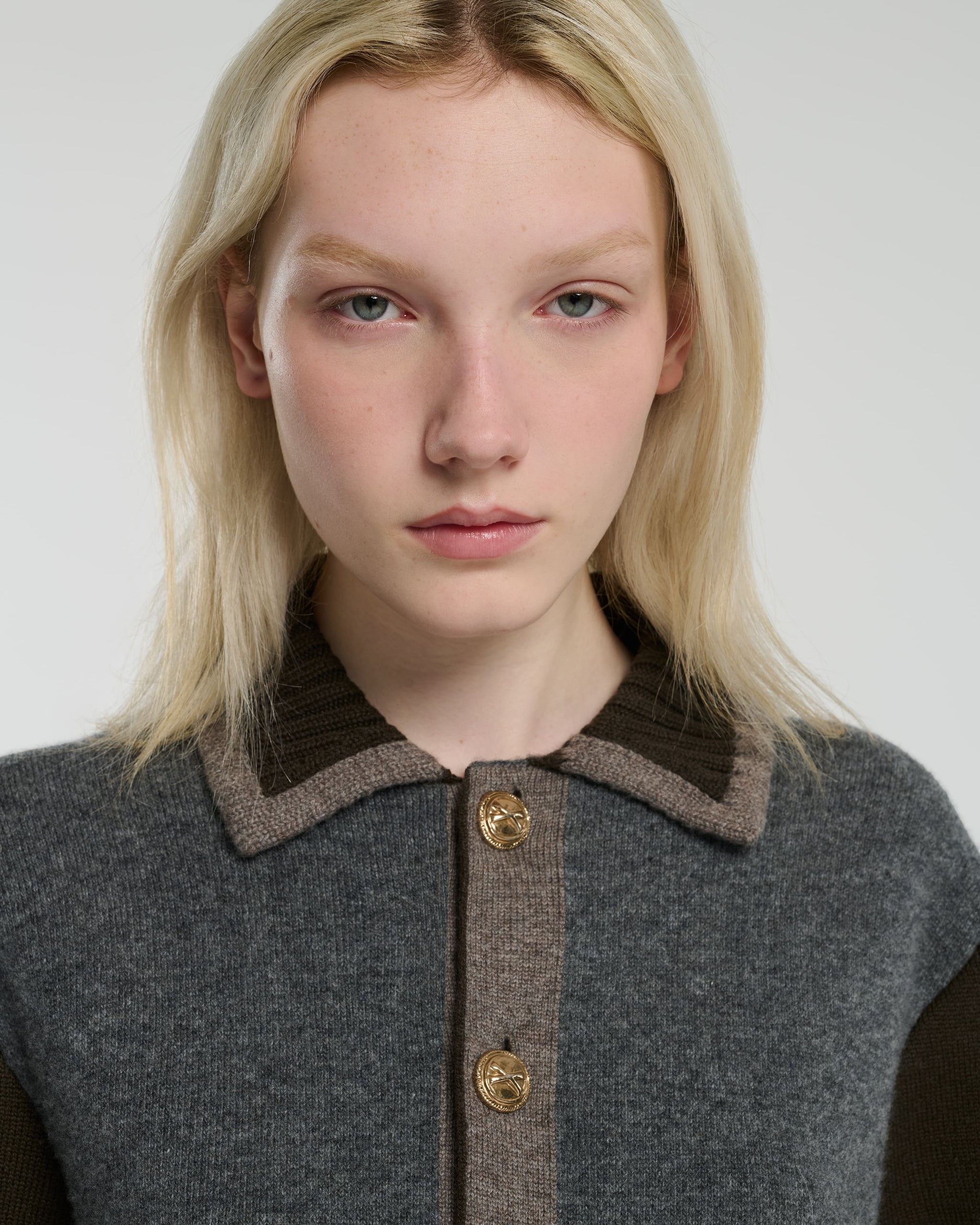 캐시미어 & 울 트롱프뢰유 재킷 | Barrie - Barrie