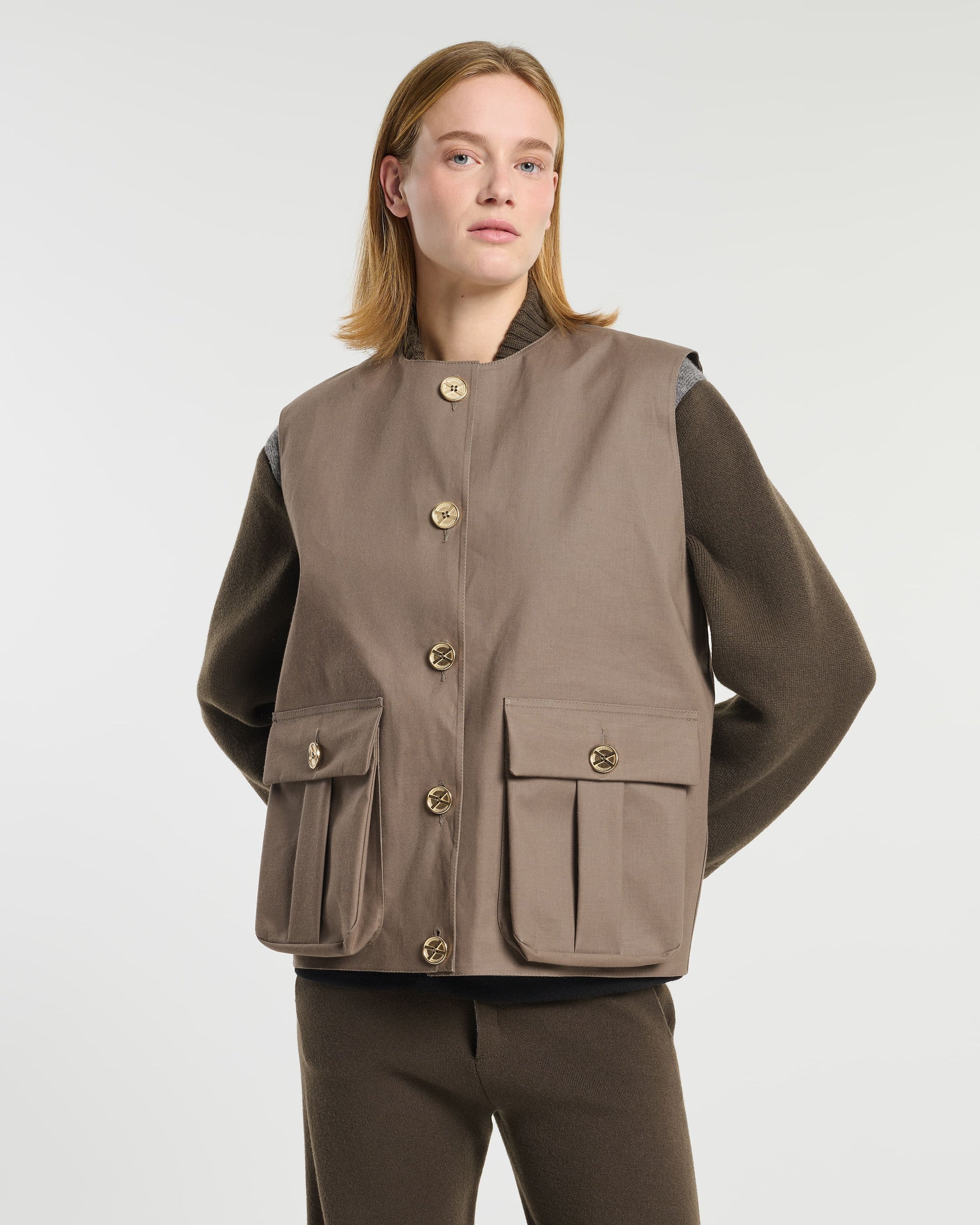 Veste sans manches imperméable | Barrie - Barrie