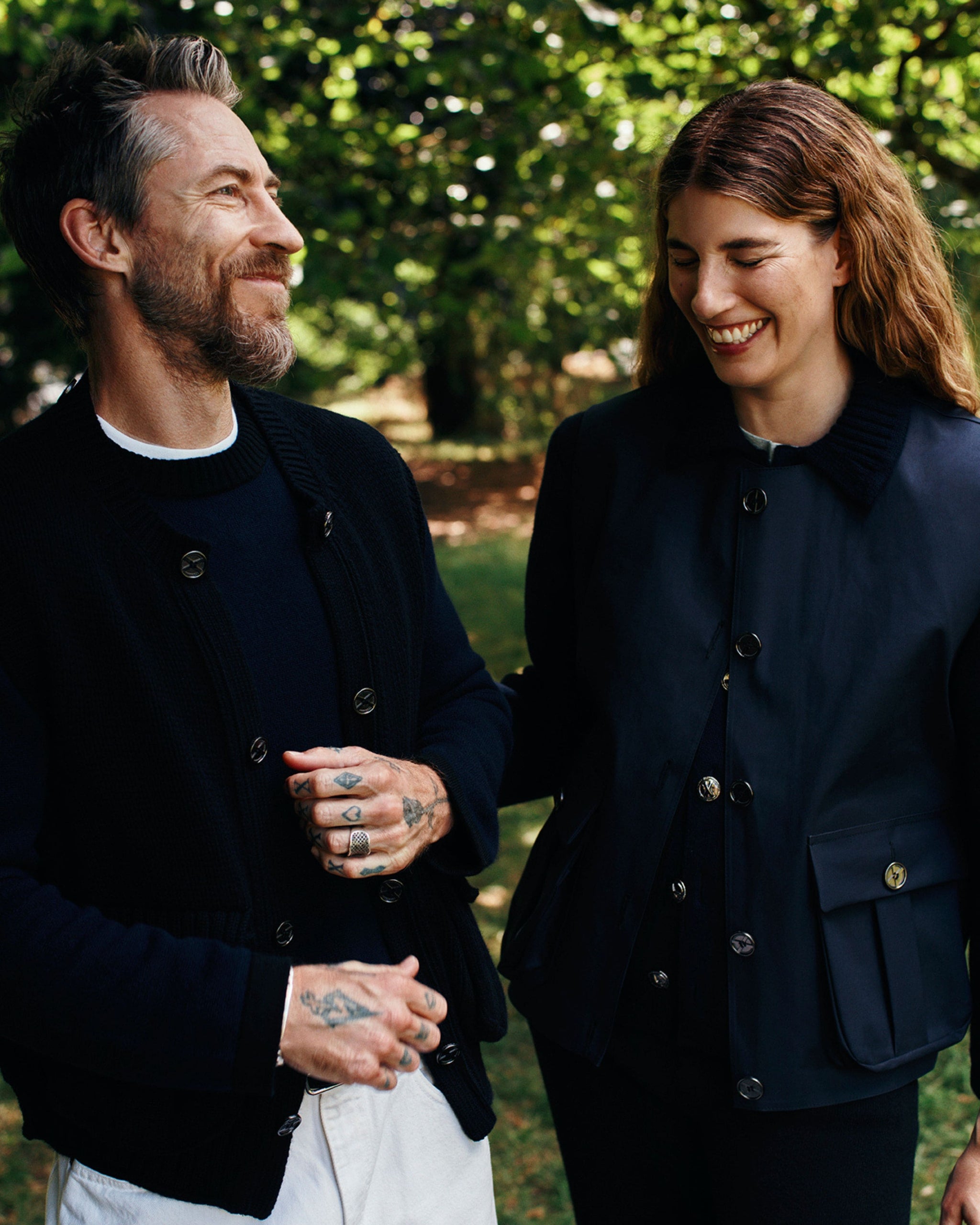 Short raincoat with layered cashmere waistcoat | Barrie - Barrie