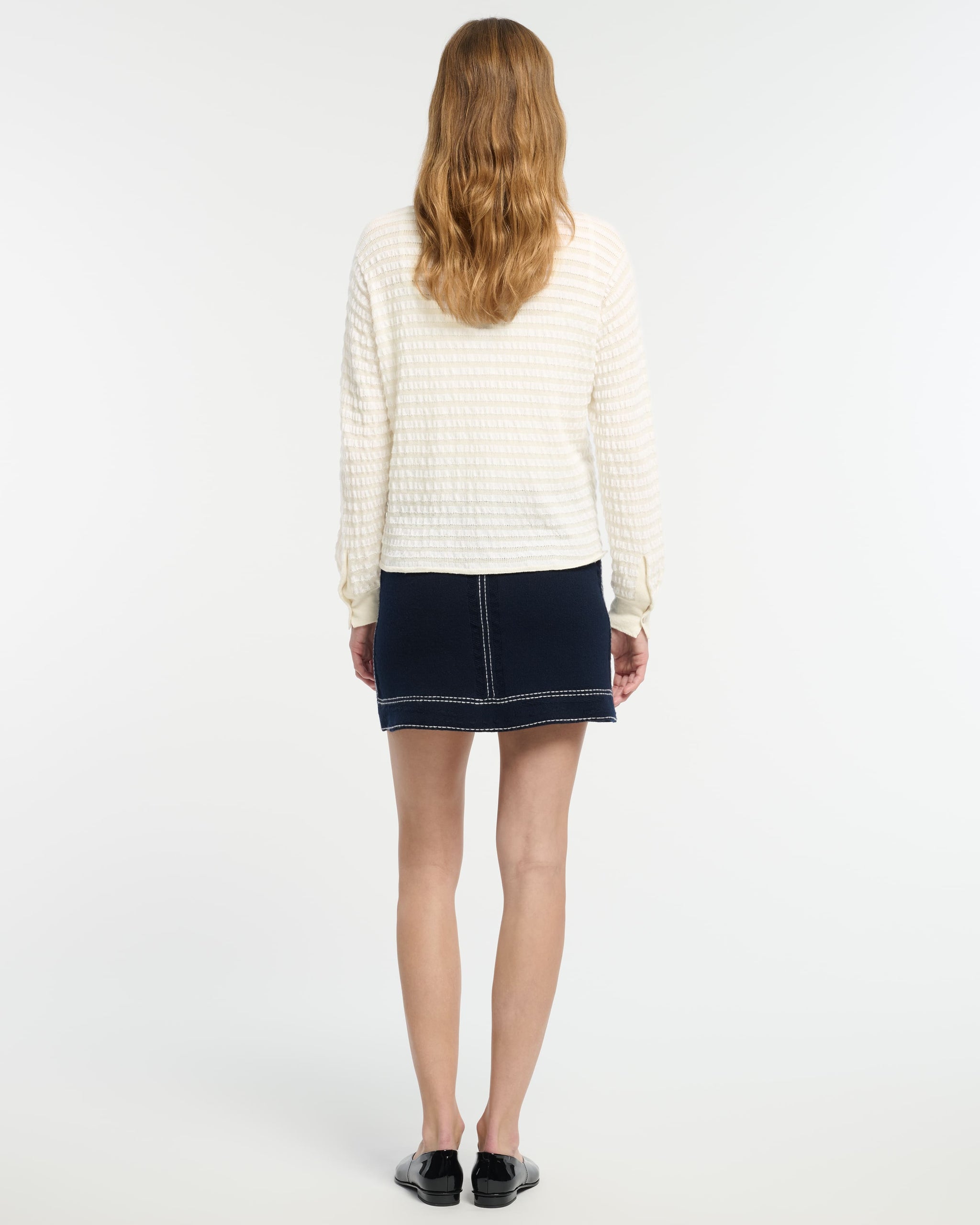 Chemise en maille gaufrée | Barrie - Barrie