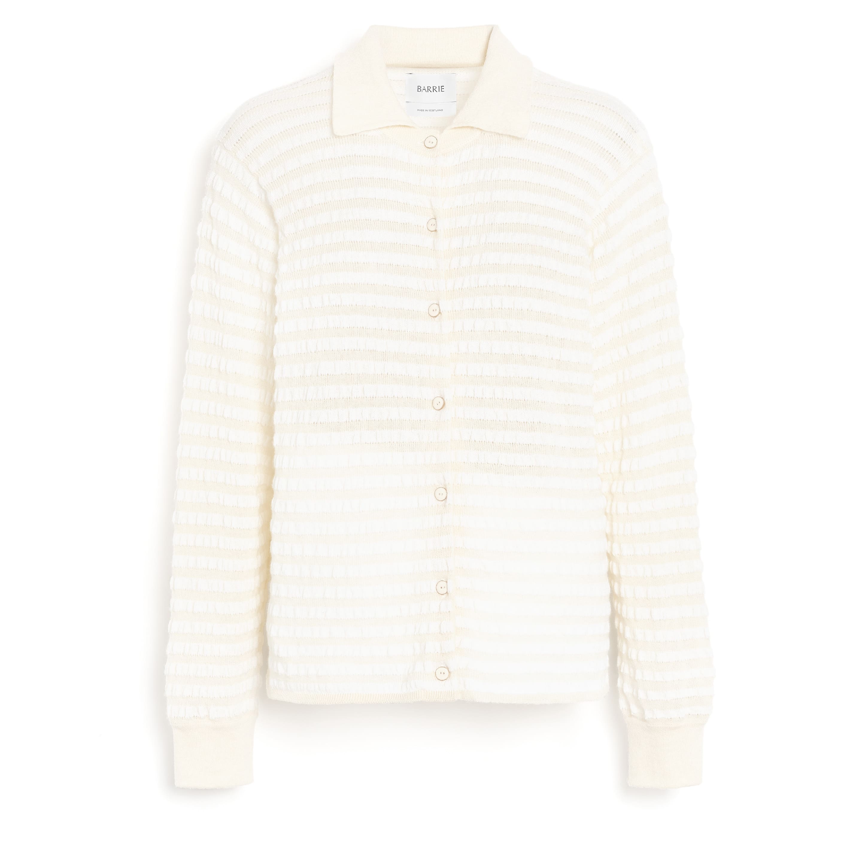 Chemise en maille gaufrée