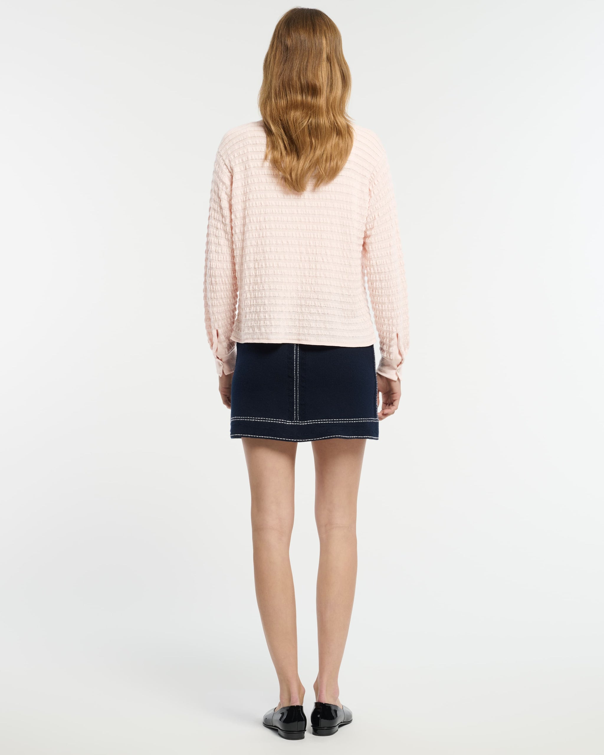 Chemise en maille gaufrée | Barrie - Barrie