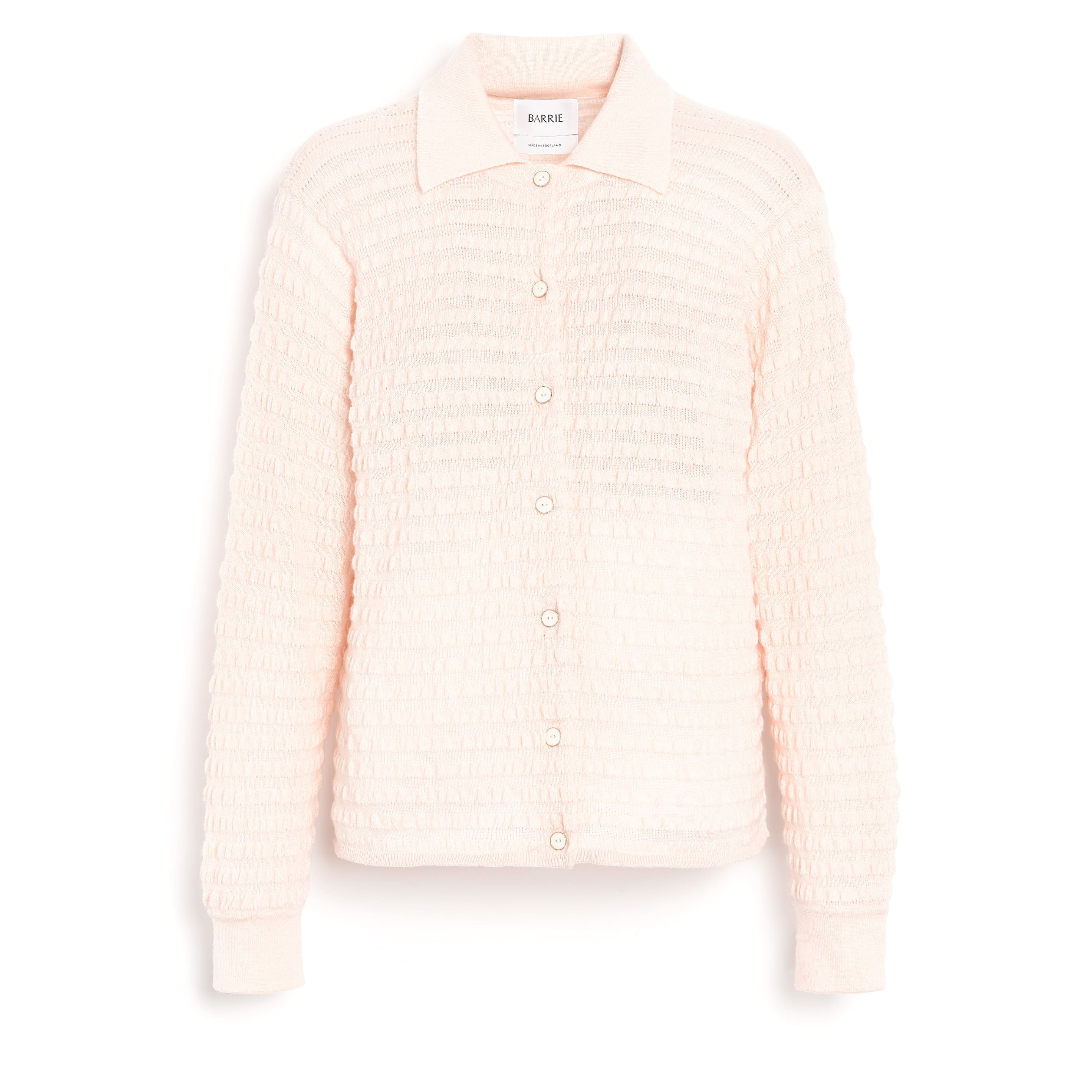 Chemise en maille gaufrée