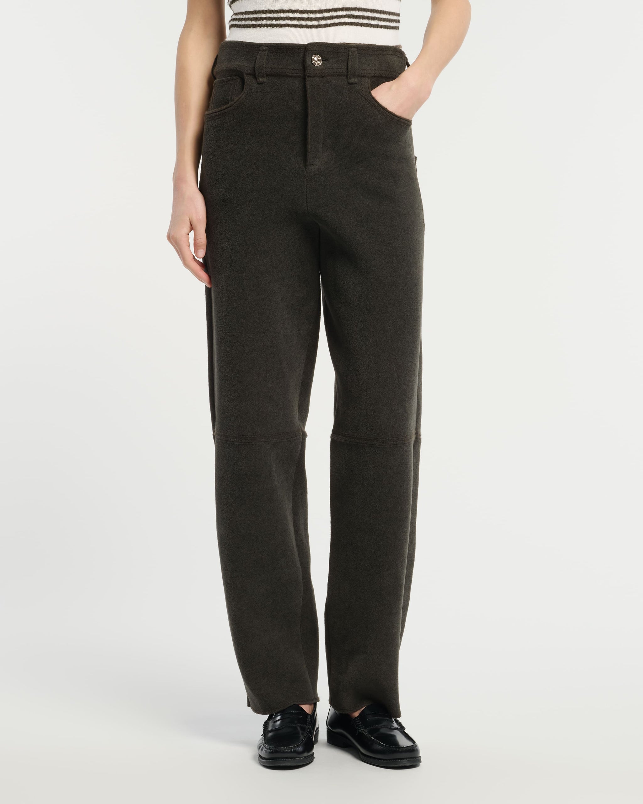 Pantalon effet suède | Barrie - Barrie