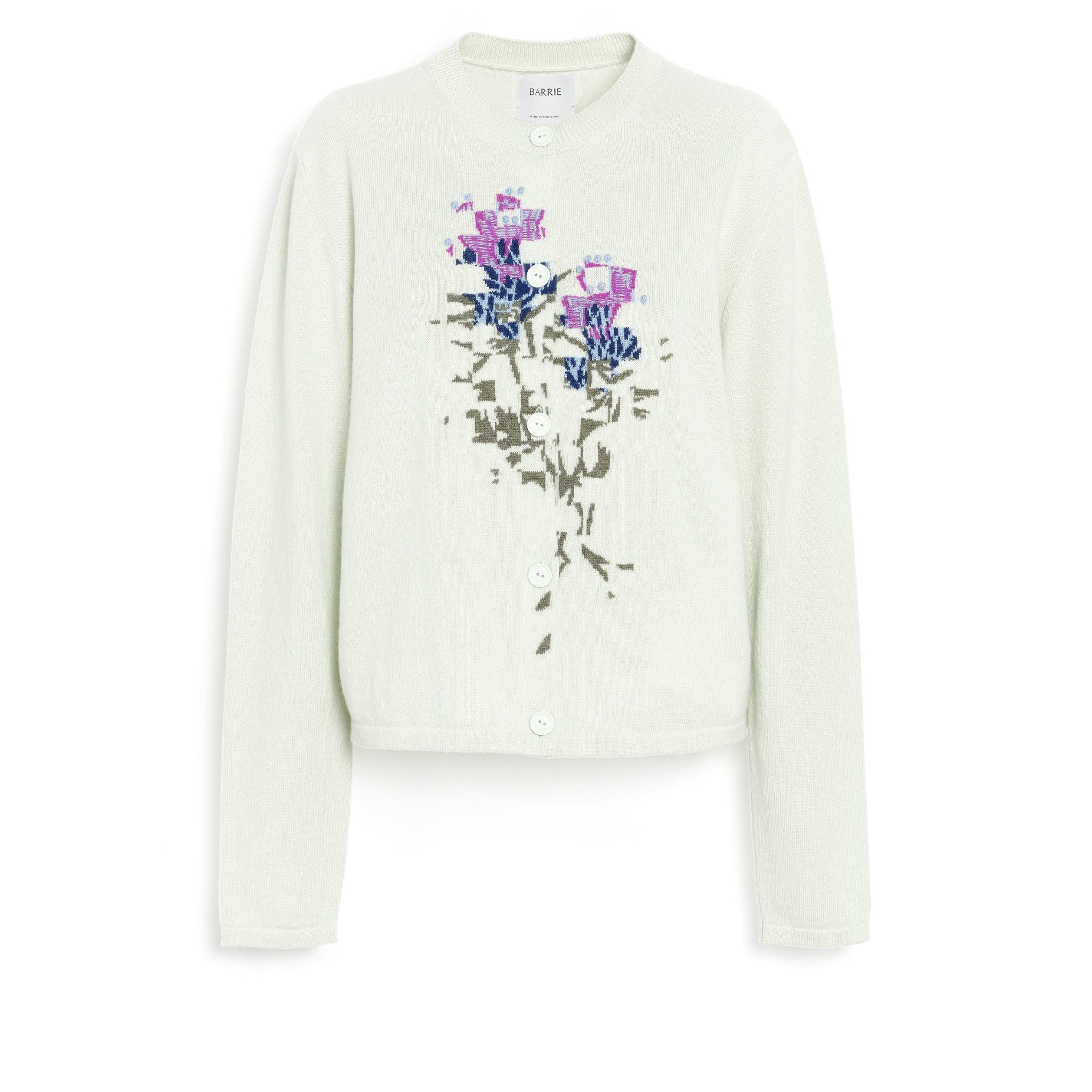 Cardigan en cachemire à motif fleuri | Barrie - Barrie