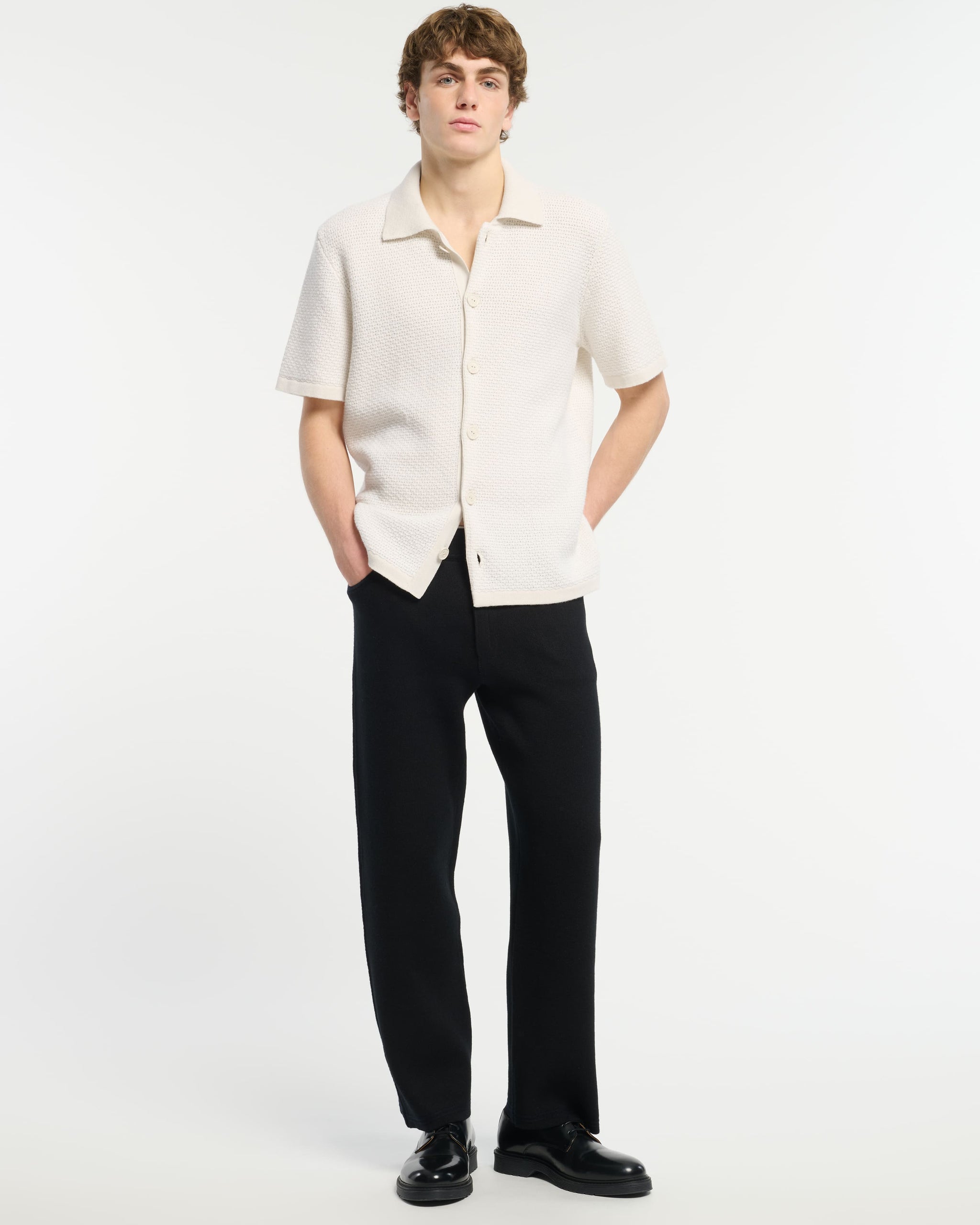 Polo léger en cachemire et laine | Barrie - Barrie