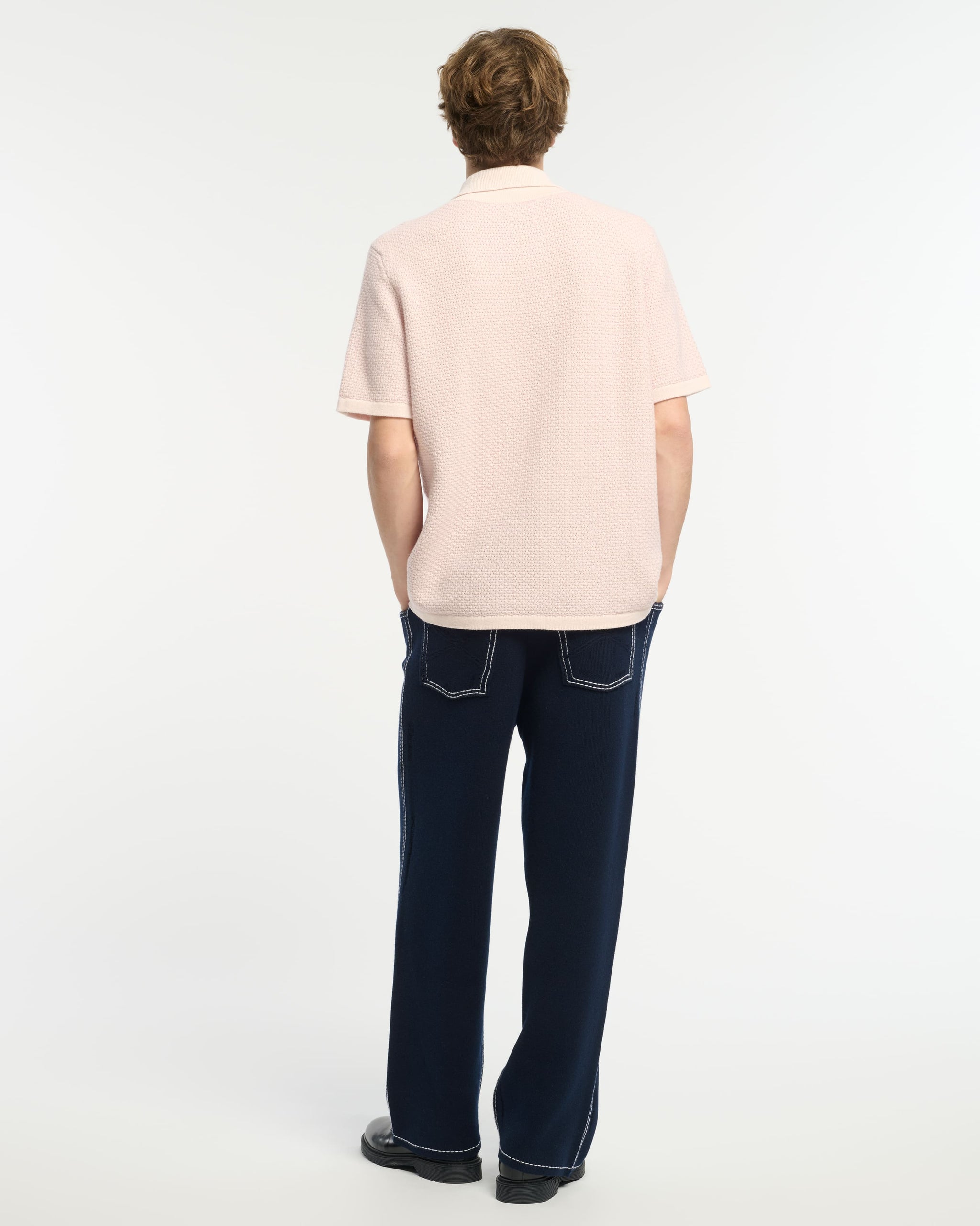 Polo léger en cachemire et laine | Barrie - Barrie