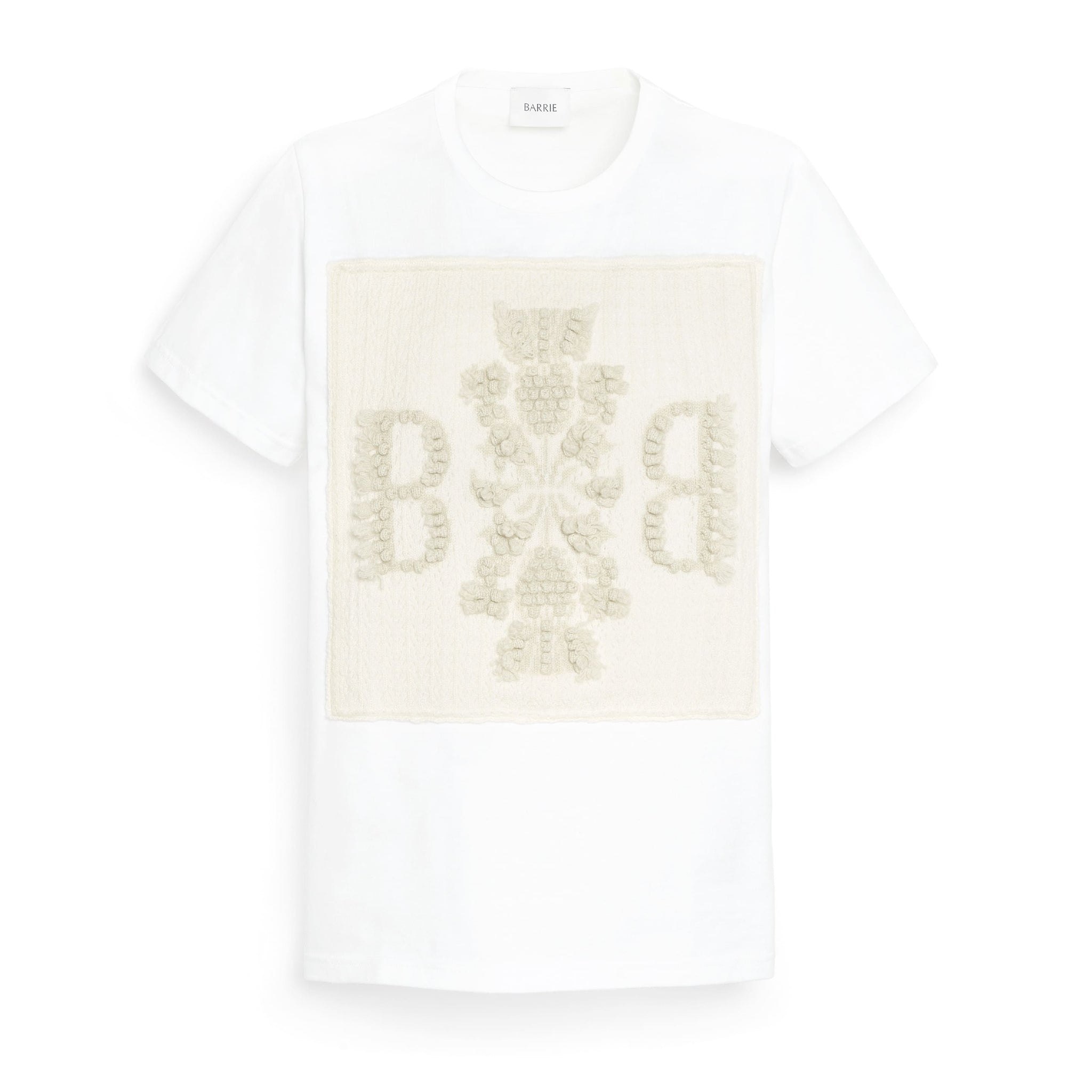 T-Shirt avec patch logo B en dentelle cachemire - Barrie