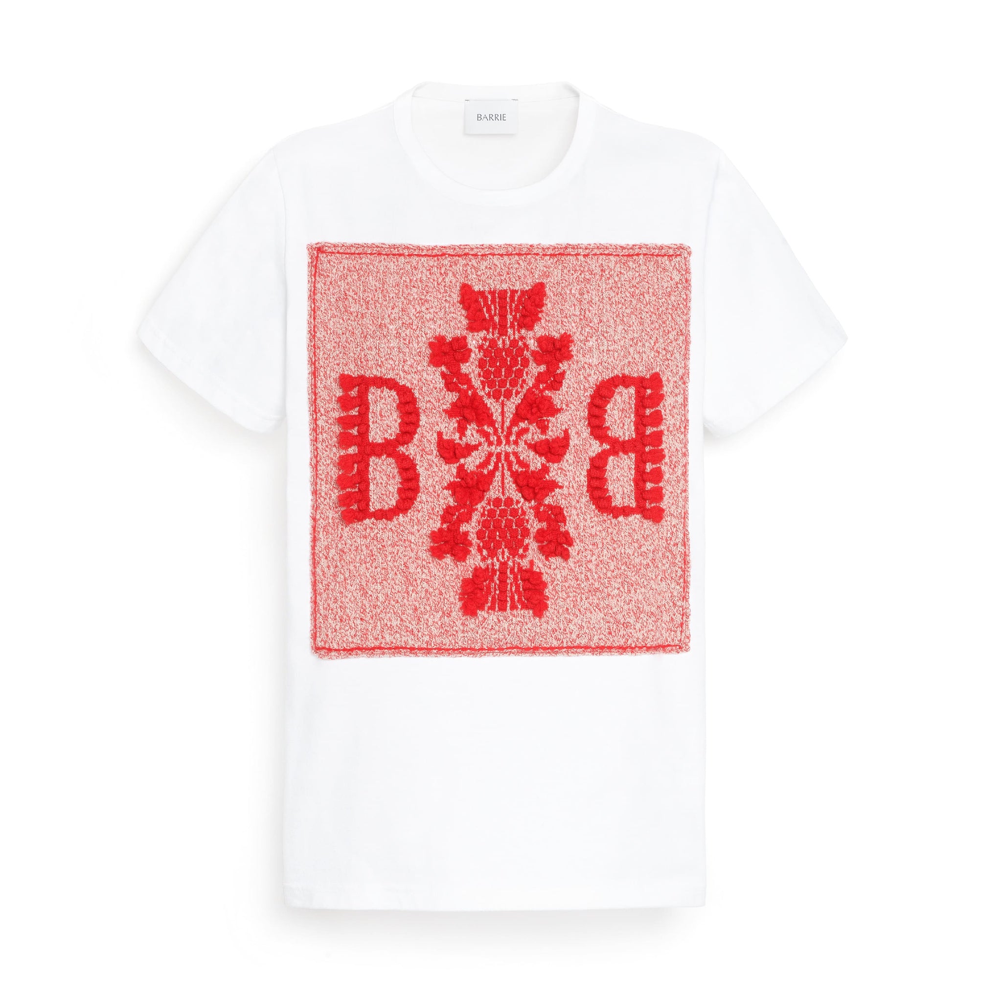 T-Shirt avec patch logo B en dentelle cachemire - Barrie