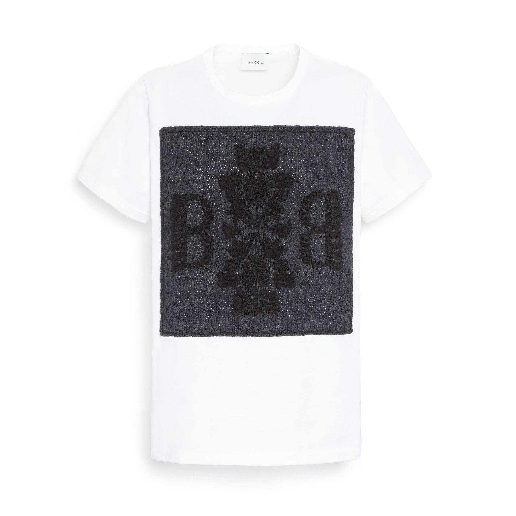 T-Shirt avec patch logo B en dentelle cachemire - Barrie