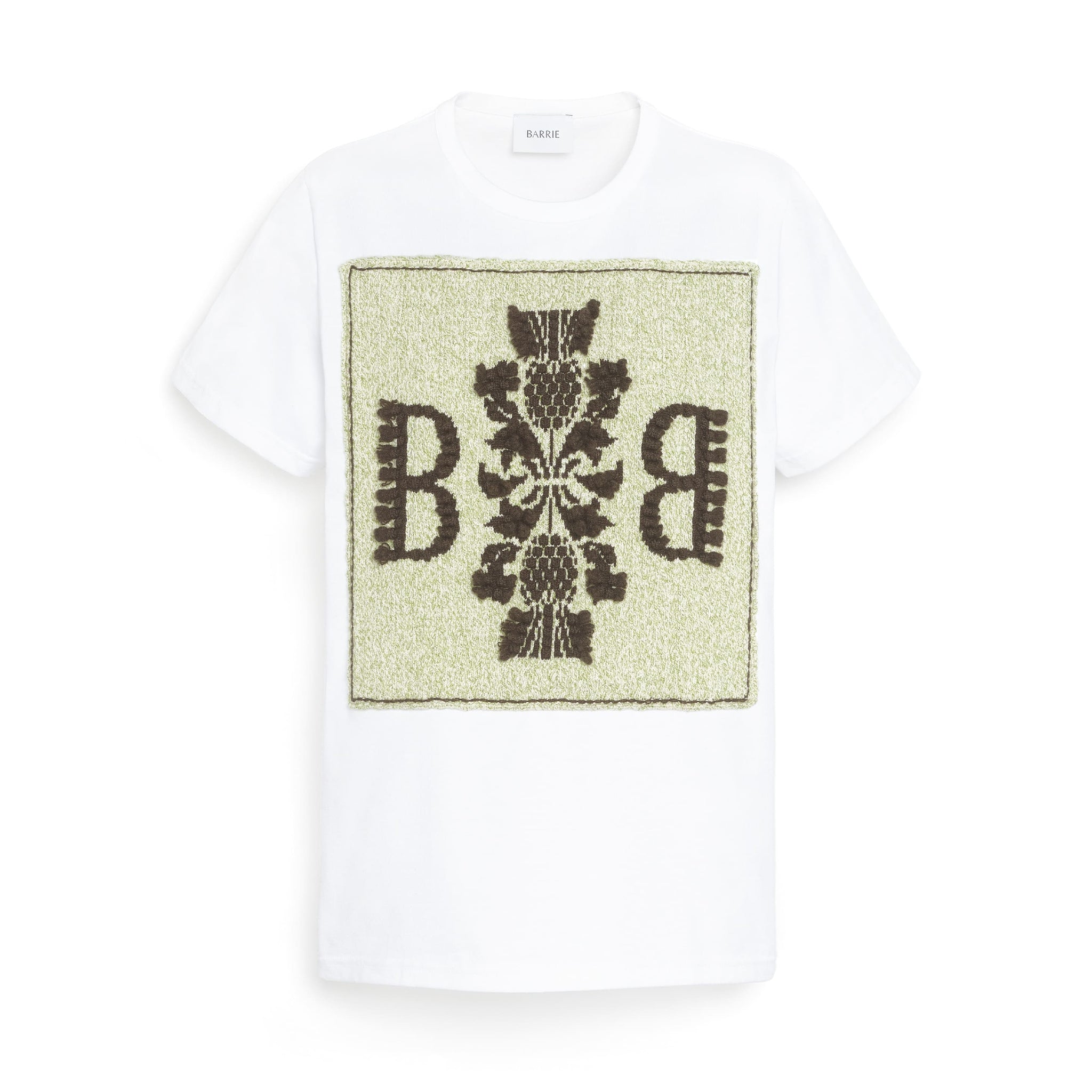 T-Shirt avec patch logo B en dentelle cachemire - Barrie