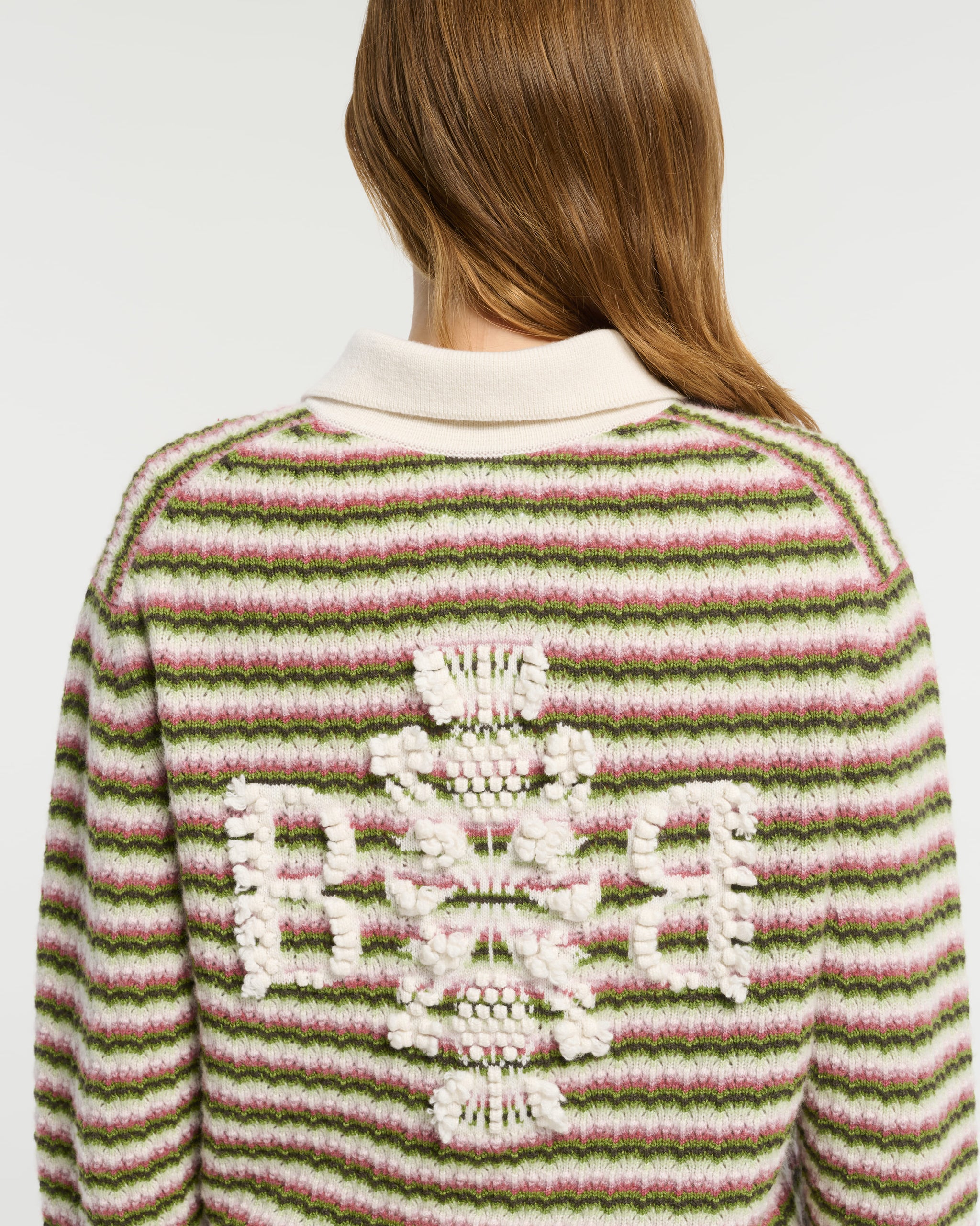 Polo en dentelle cachemire | Barrie - Barrie