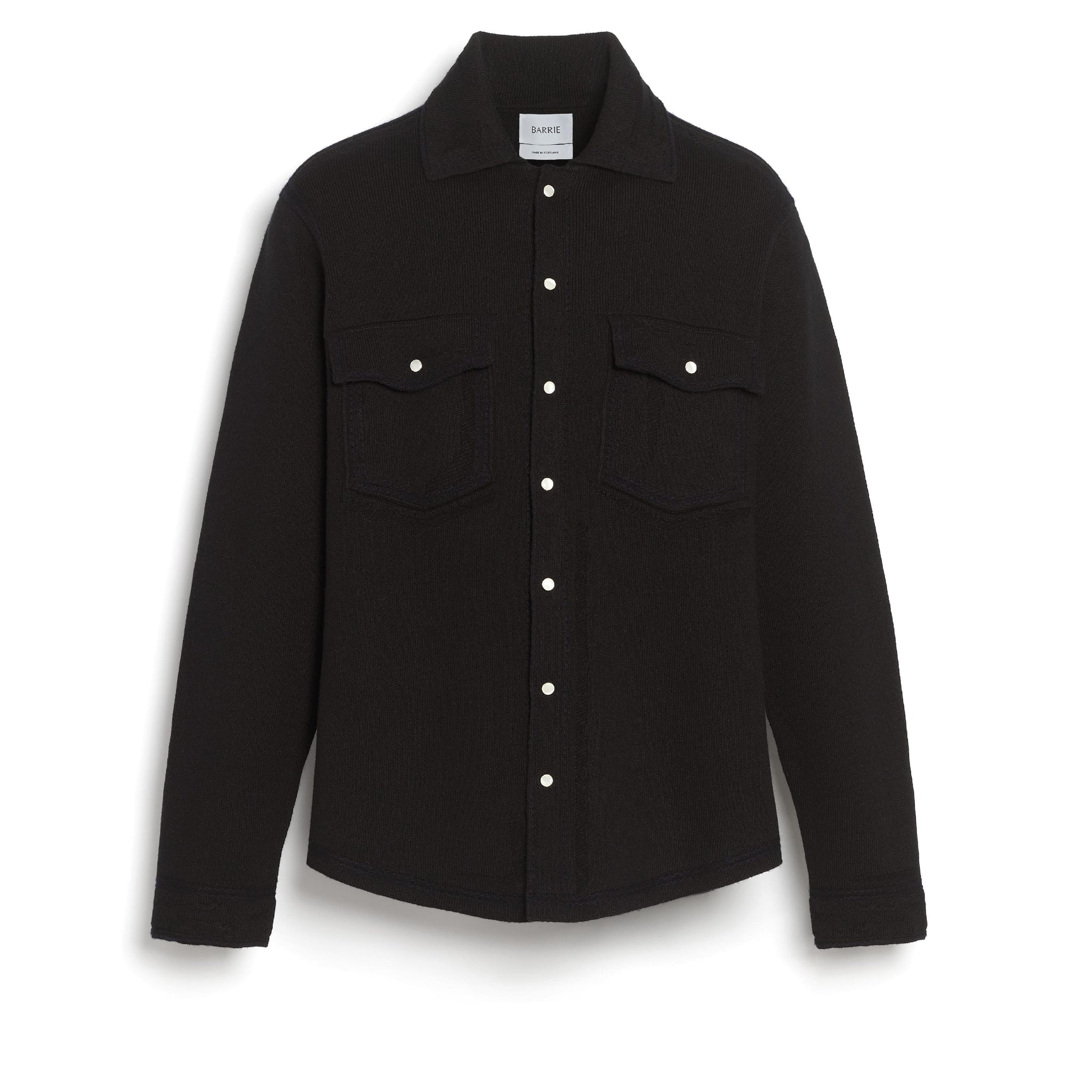 Cashmere and cotton Denim overshirt | Barrie - Barrie