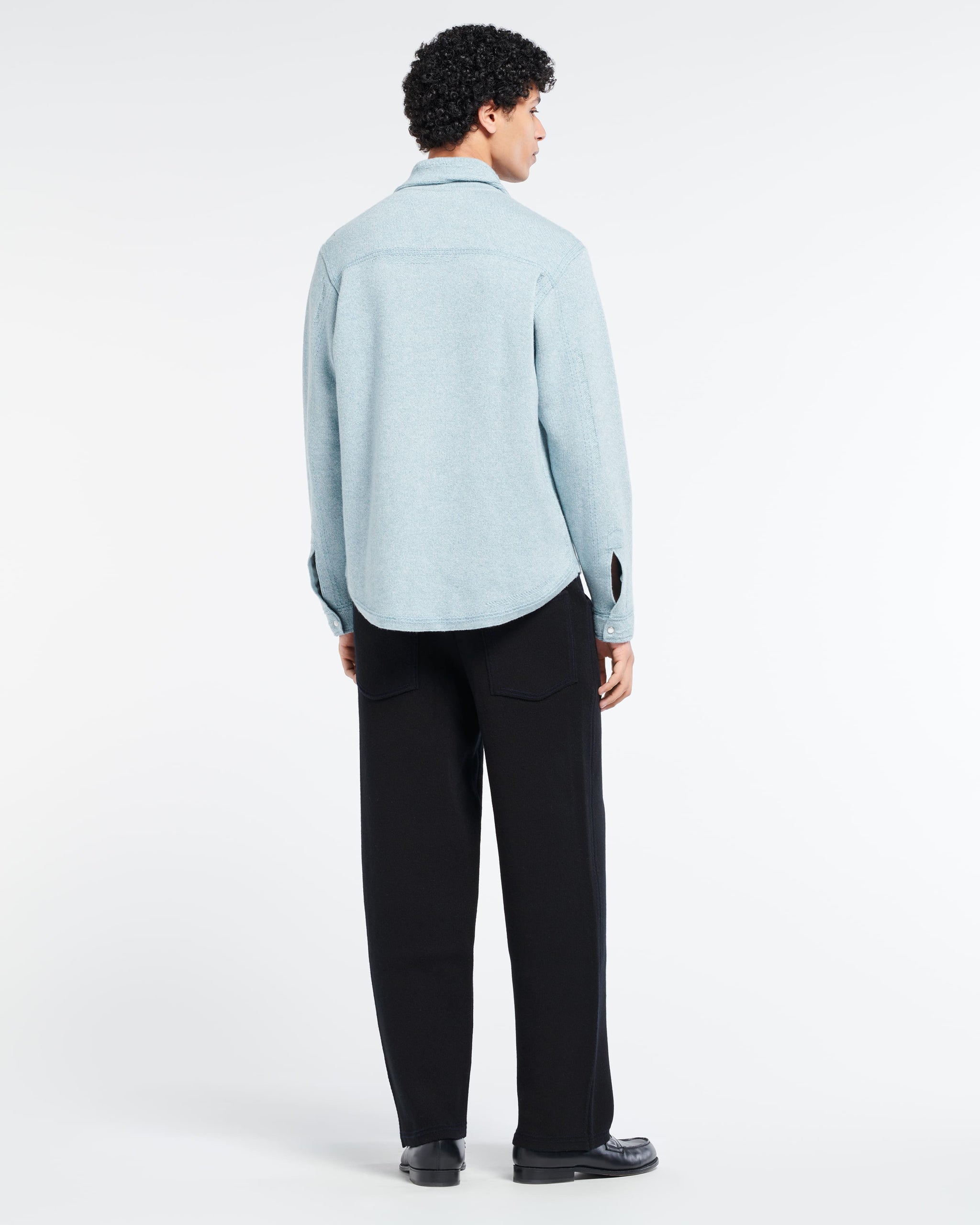 Surchemise Denim en cachemire et coton | Barrie - Barrie