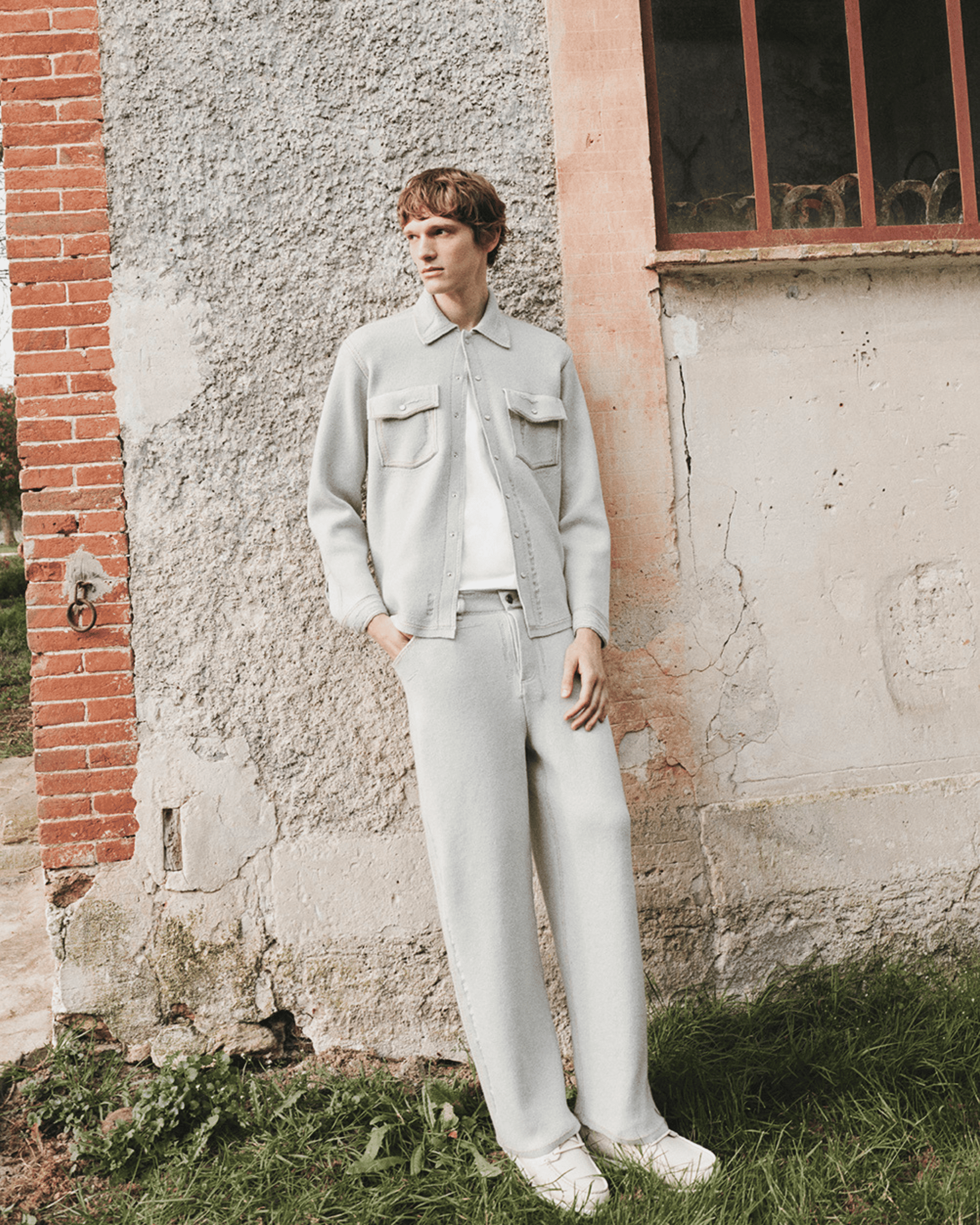 Cashmere and cotton Denim overshirt | Barrie - Barrie