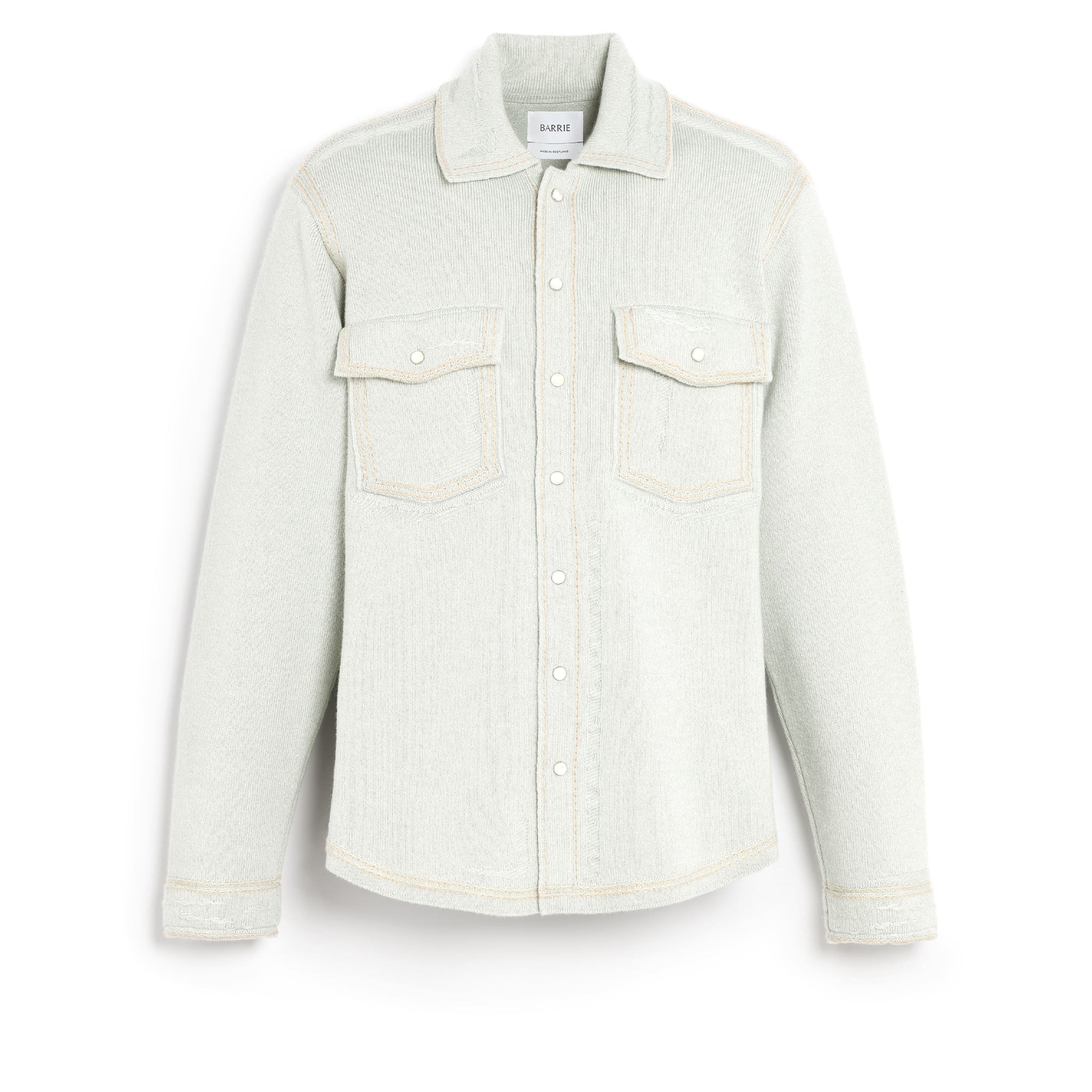 Cashmere and cotton Denim overshirt | Barrie - Barrie