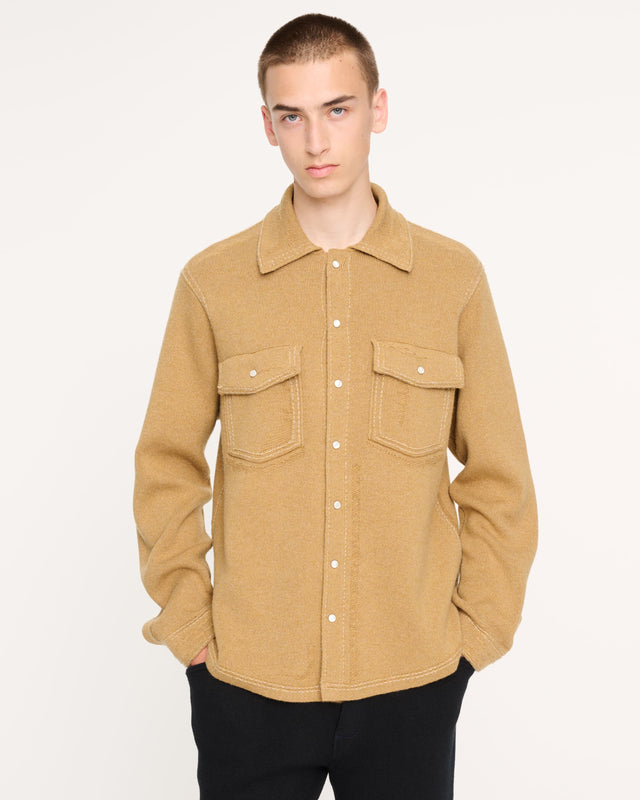Surchemise Denim en cachemire et coton | Barrie - Barrie