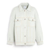 barrie Veste Denim oversize en cachemire et coton