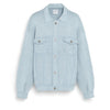 barrie Veste Denim oversize en cachemire et coton