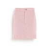 barrie Jupe Denim en cachemire et coton