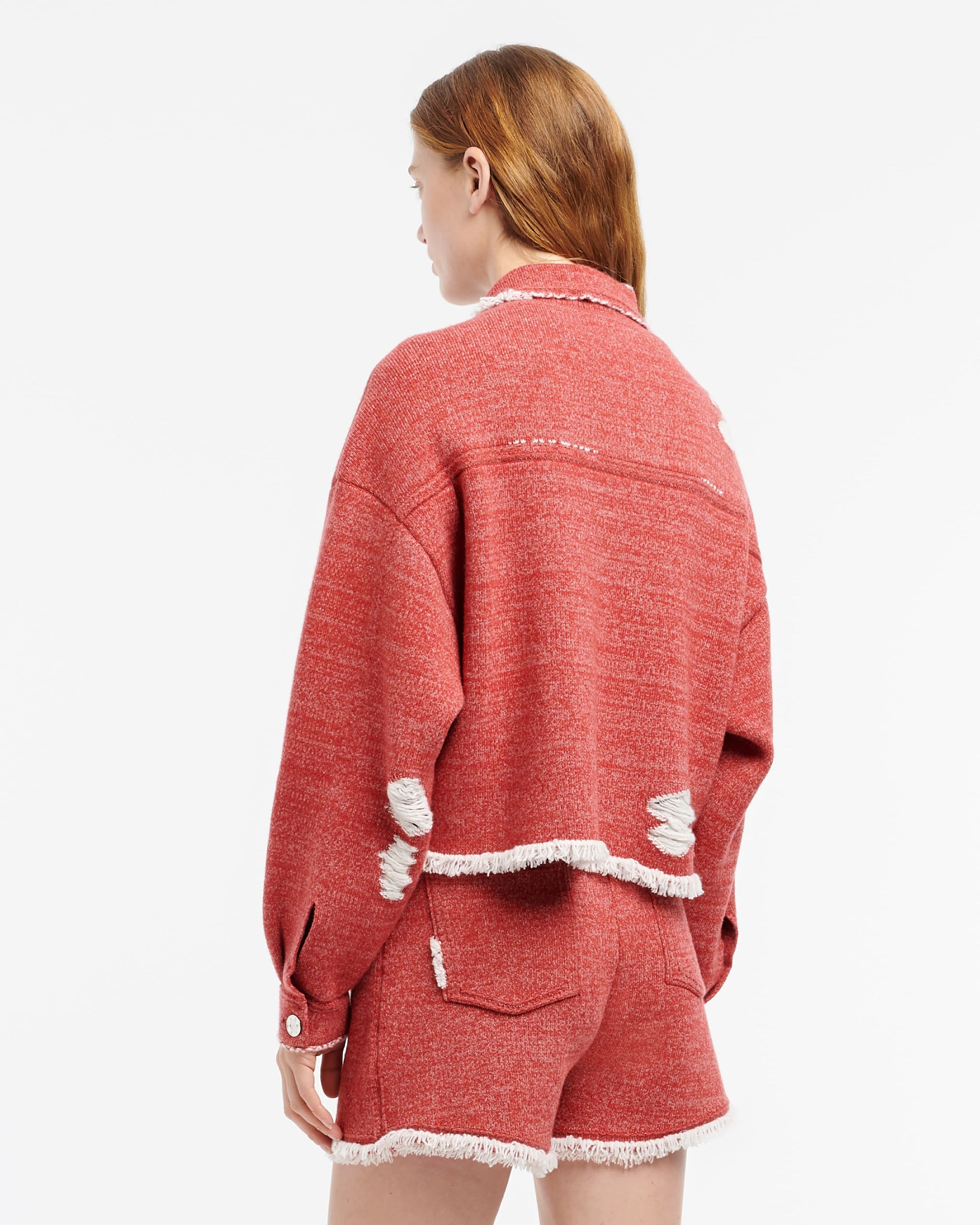 Short Denim à franges | Barrie - Barrie