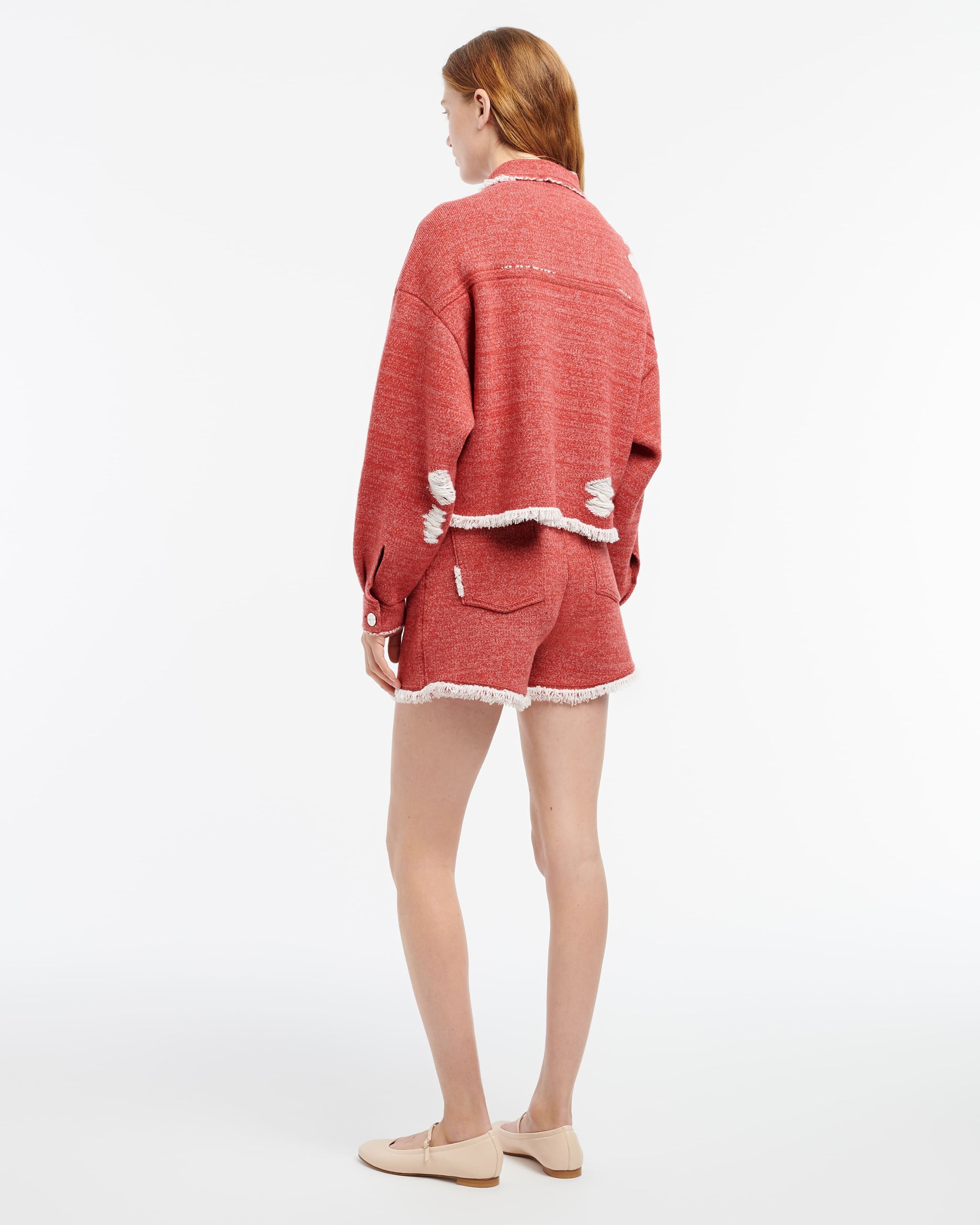 Short Denim à franges | Barrie - Barrie