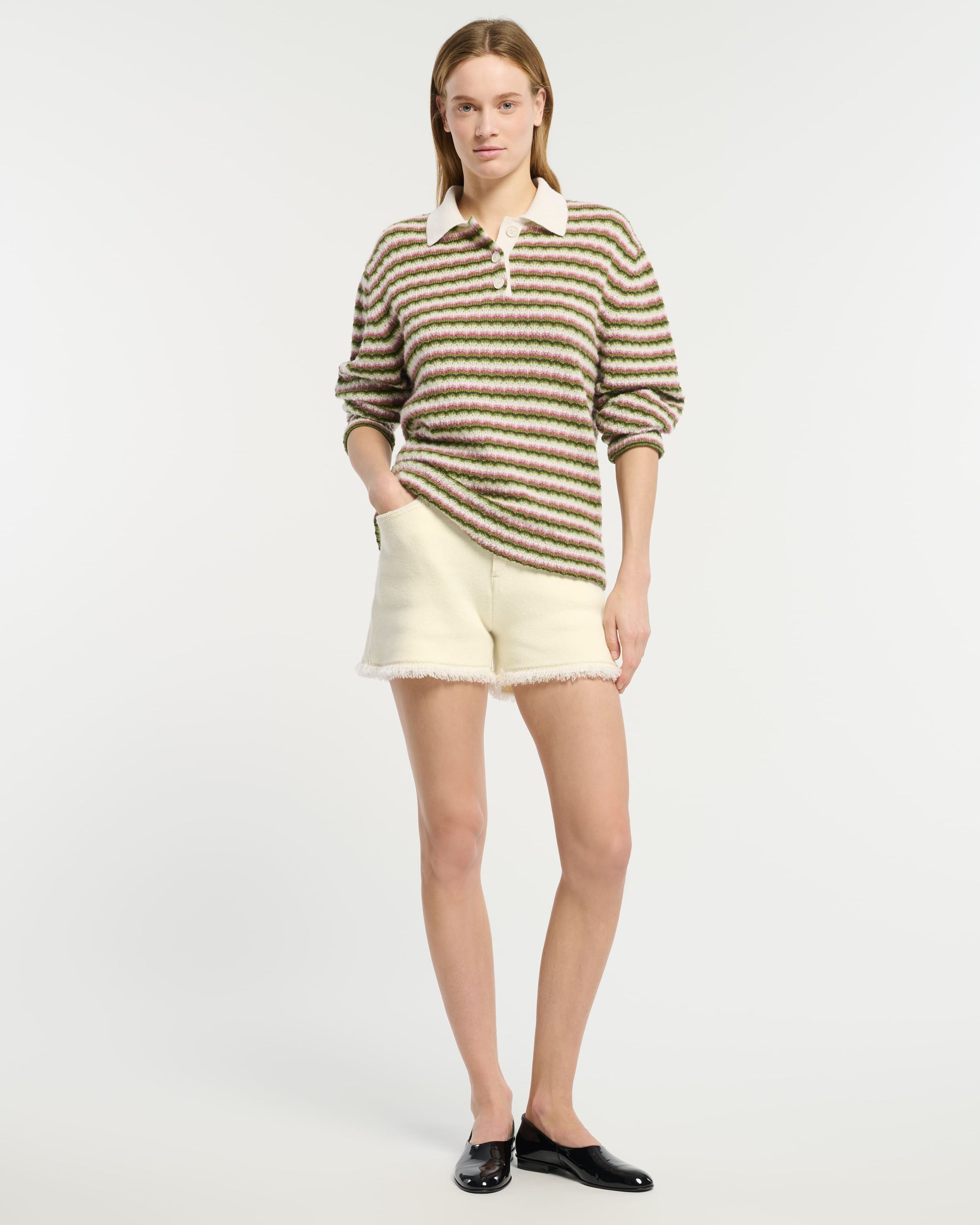 Short Denim à franges | Barrie - Barrie