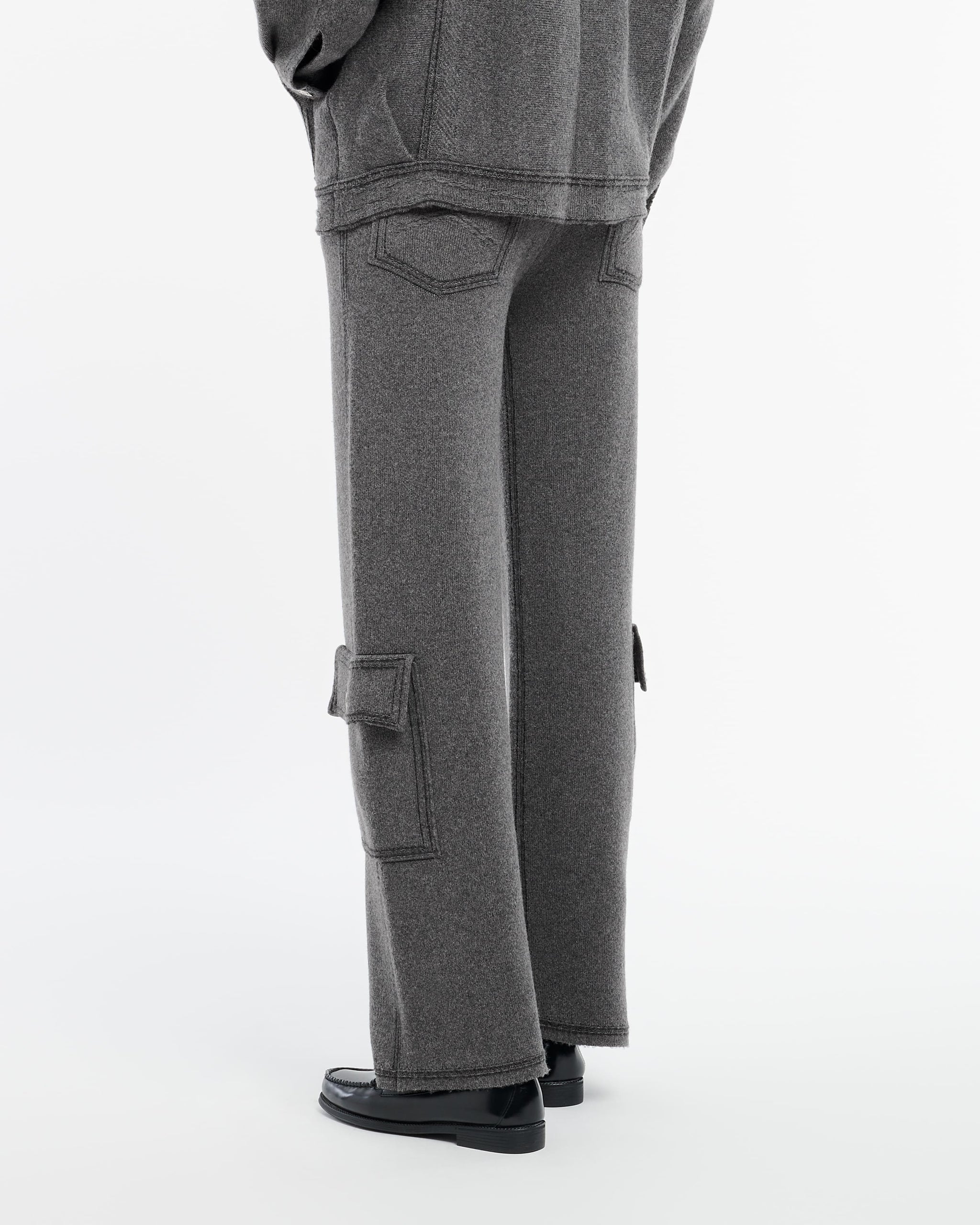 Pantalon Denim cargo en cachemire et coton | Barrie - Barrie