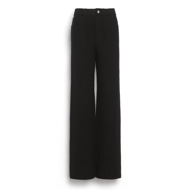 Denim cashmere and cotton trousers | Barrie - Barrie