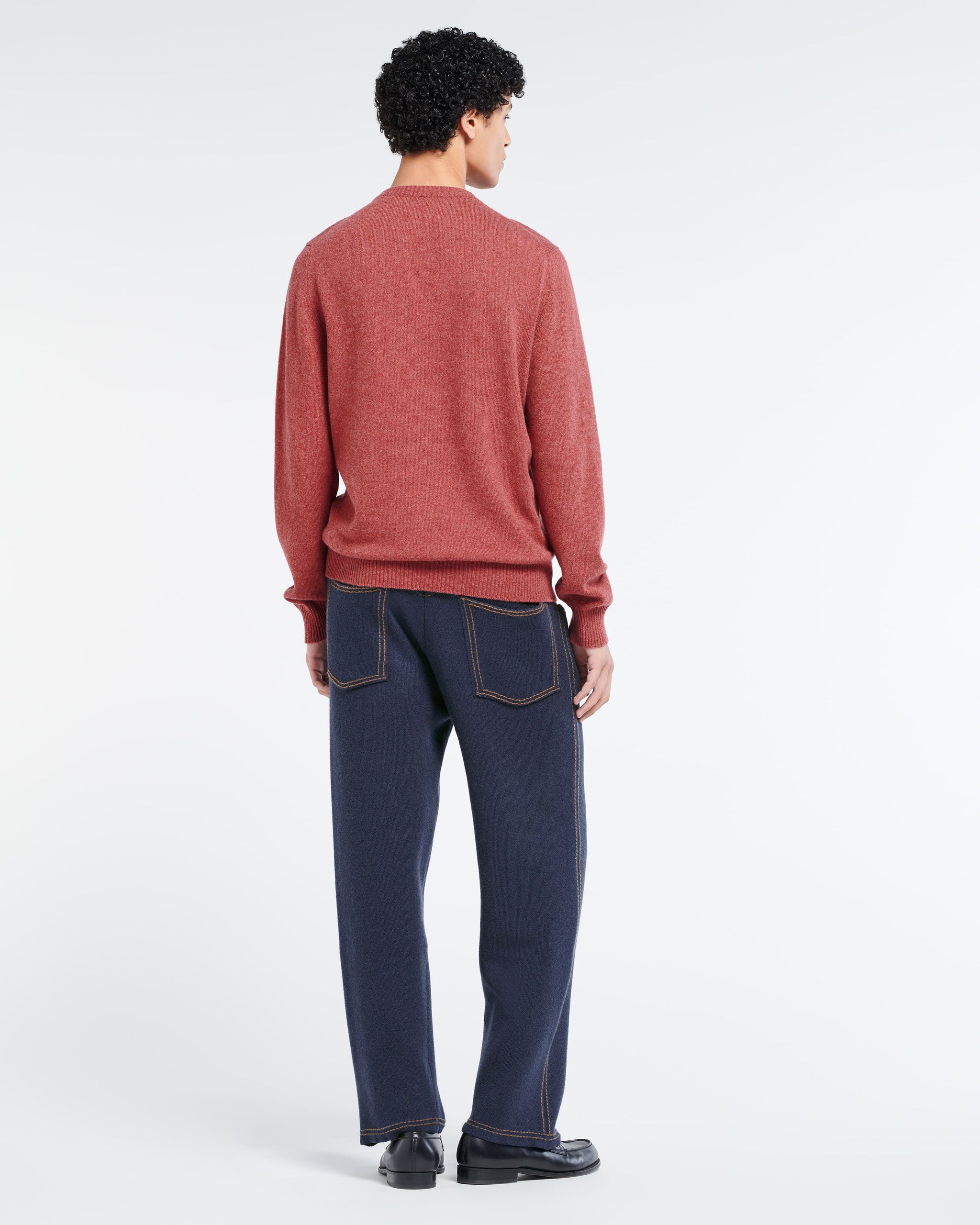 Cashmere and cotton Denim trousers | Barrie - Barrie