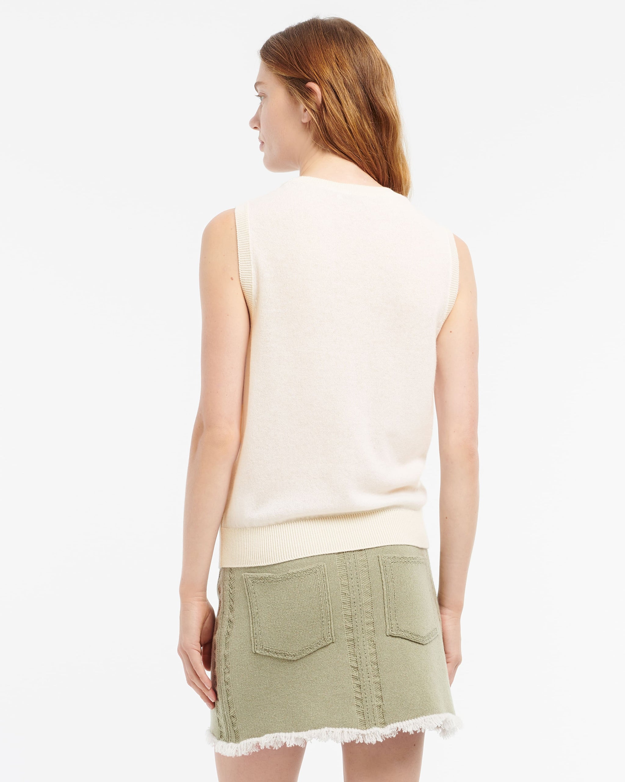 Top en cachemire ultra fin et coton | Barrie - Barrie