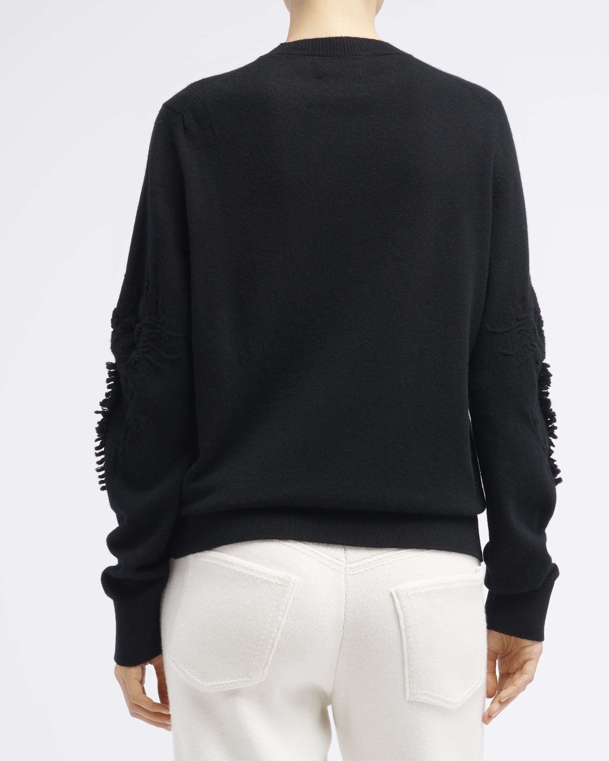 캐시미어 라운드넥 아이코닉 니트웨어 | Barrie - Barrie