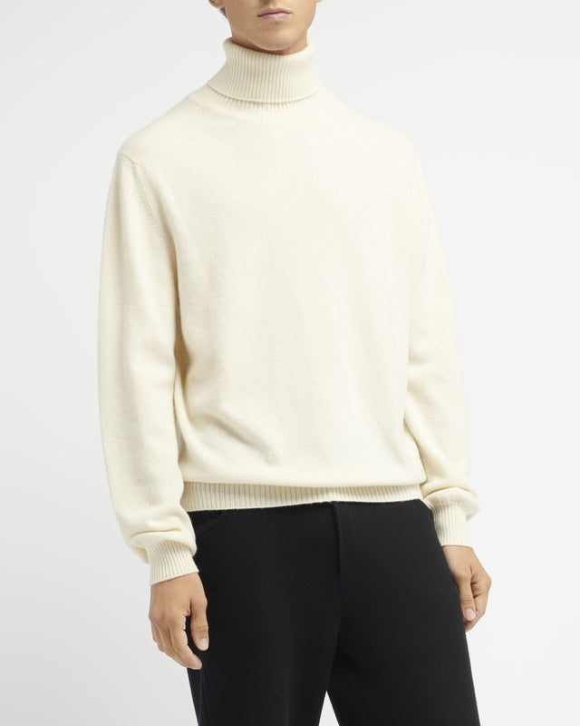 B Label turtleneck cashmere jumper | Barrie - Barrie